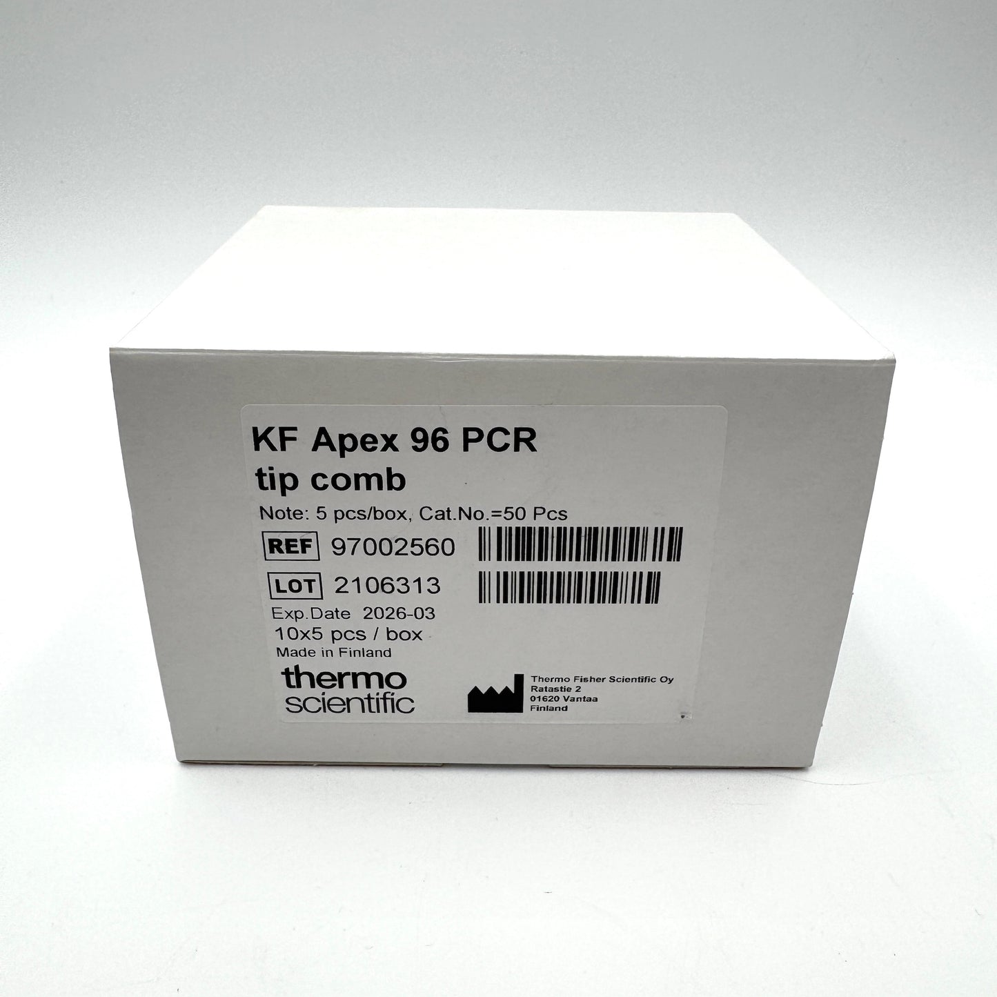 (5 PCS) KingFisher 96 Tip PCR Comb 97002560 EXP 2026-03