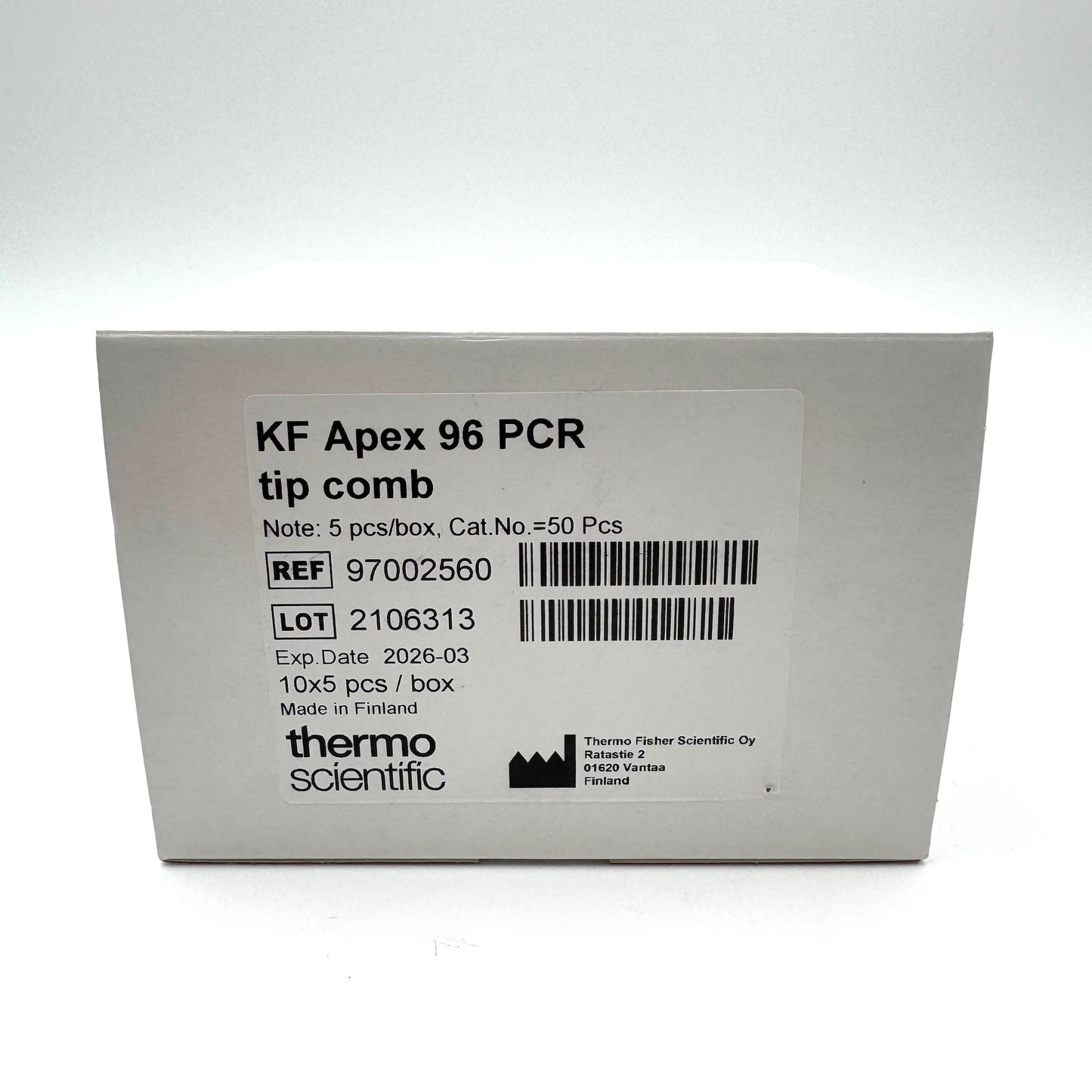 (5 PCS) KingFisher 96 Tip PCR Comb 97002560 EXP 2026-03
