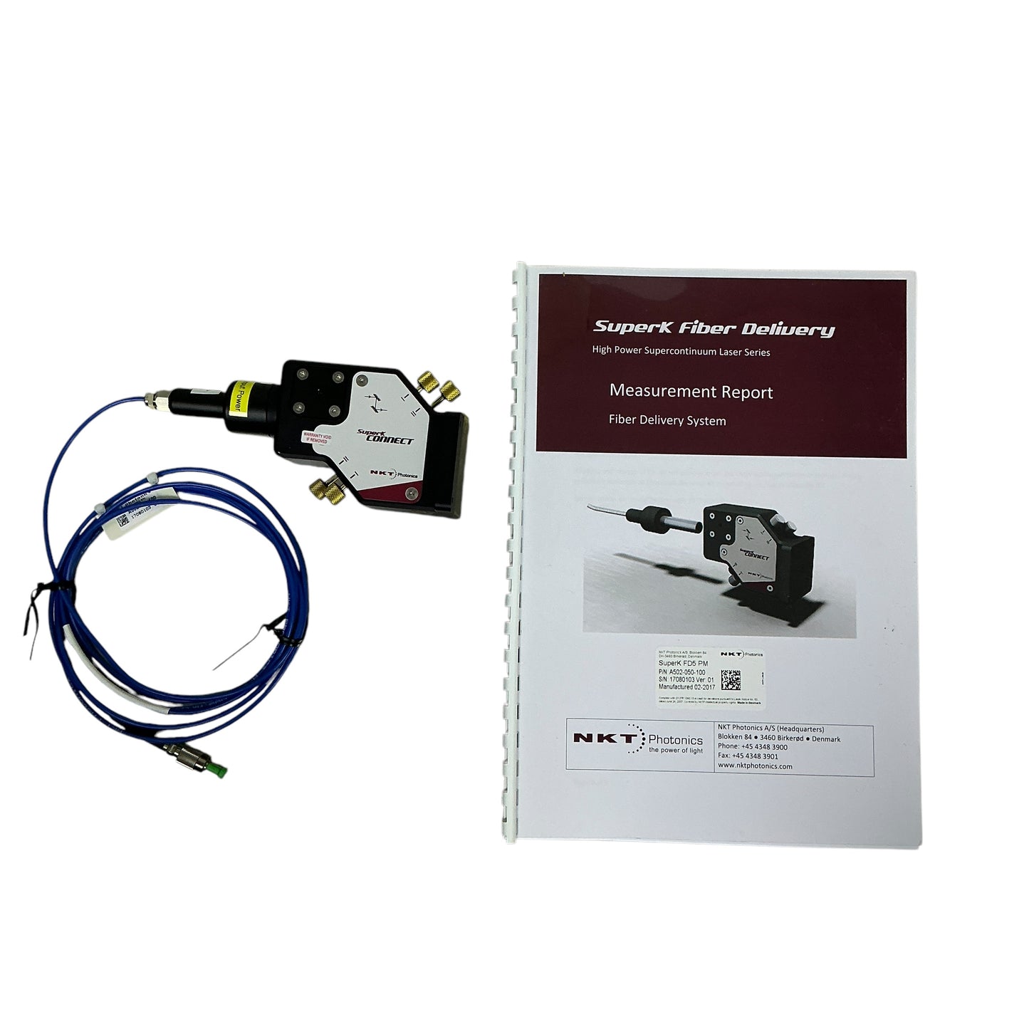 NKT Photonics SuperK Connect IR A401-500-000 W/ FD5 Fiber Cable