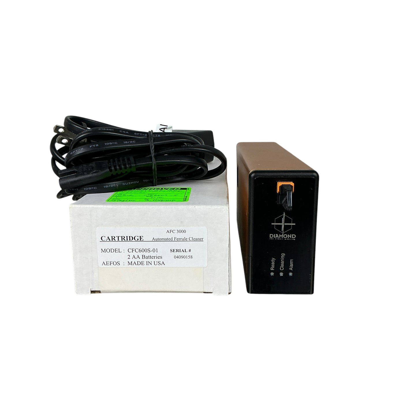 Diamond The Fiber Meeting Alpha Series Automated Ferrule Cleaner