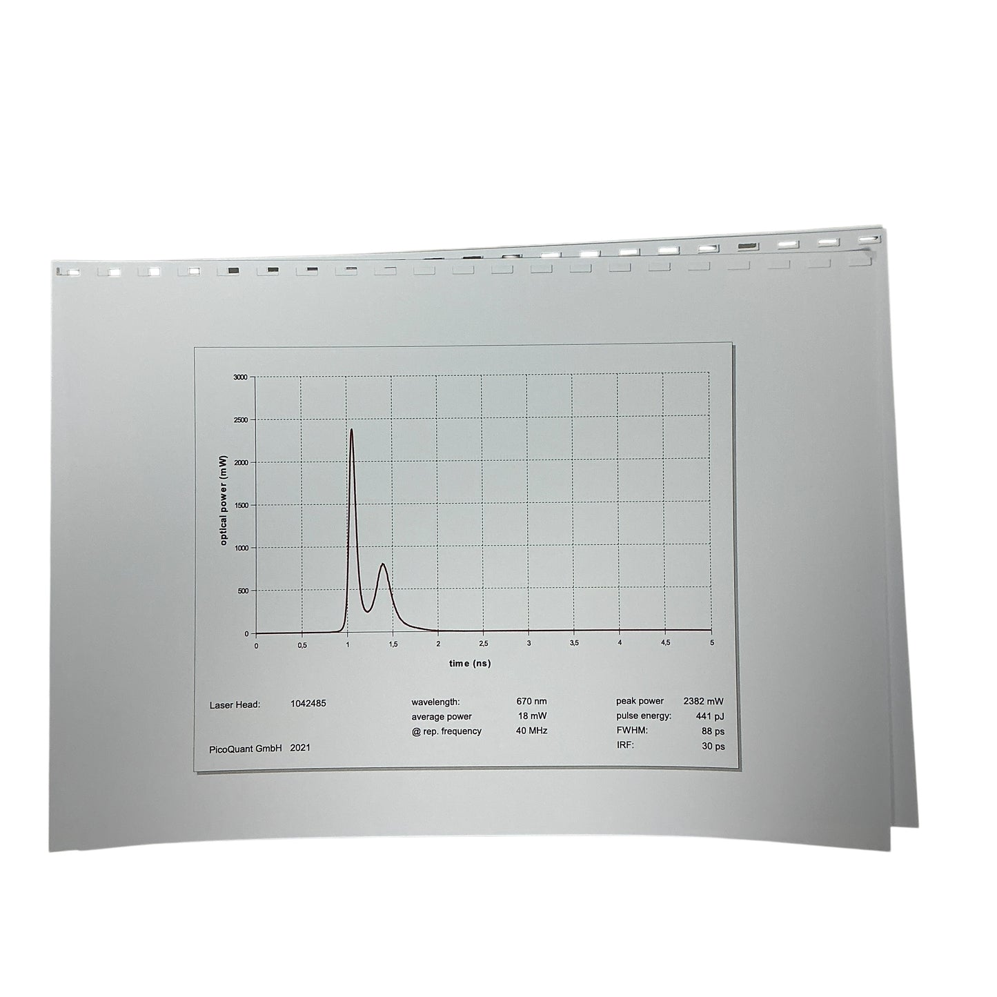 PicoQuant LDH-P-C-670M Laser Head Picosecond Pulses - New Open Box