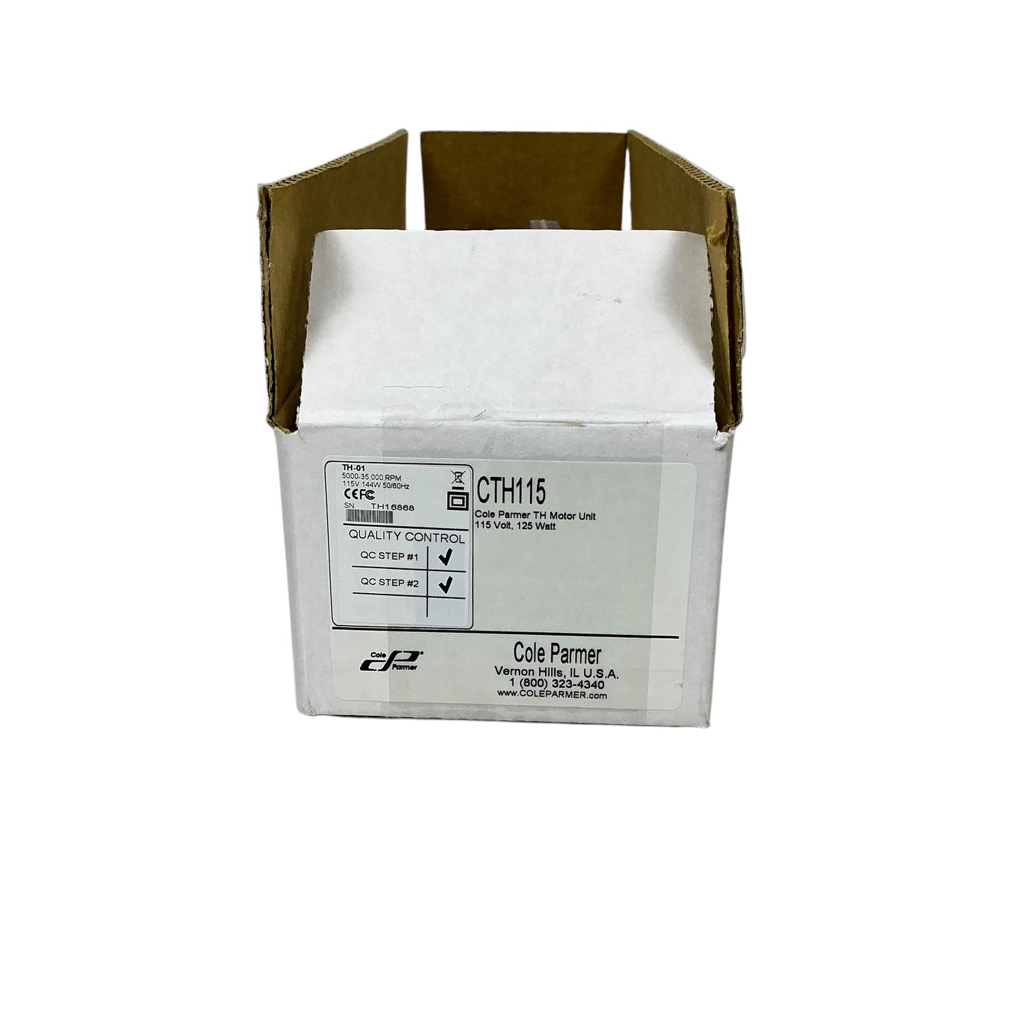 Cole-Parmer Tissue Homogenizer LabGEN 125 TH01 - New