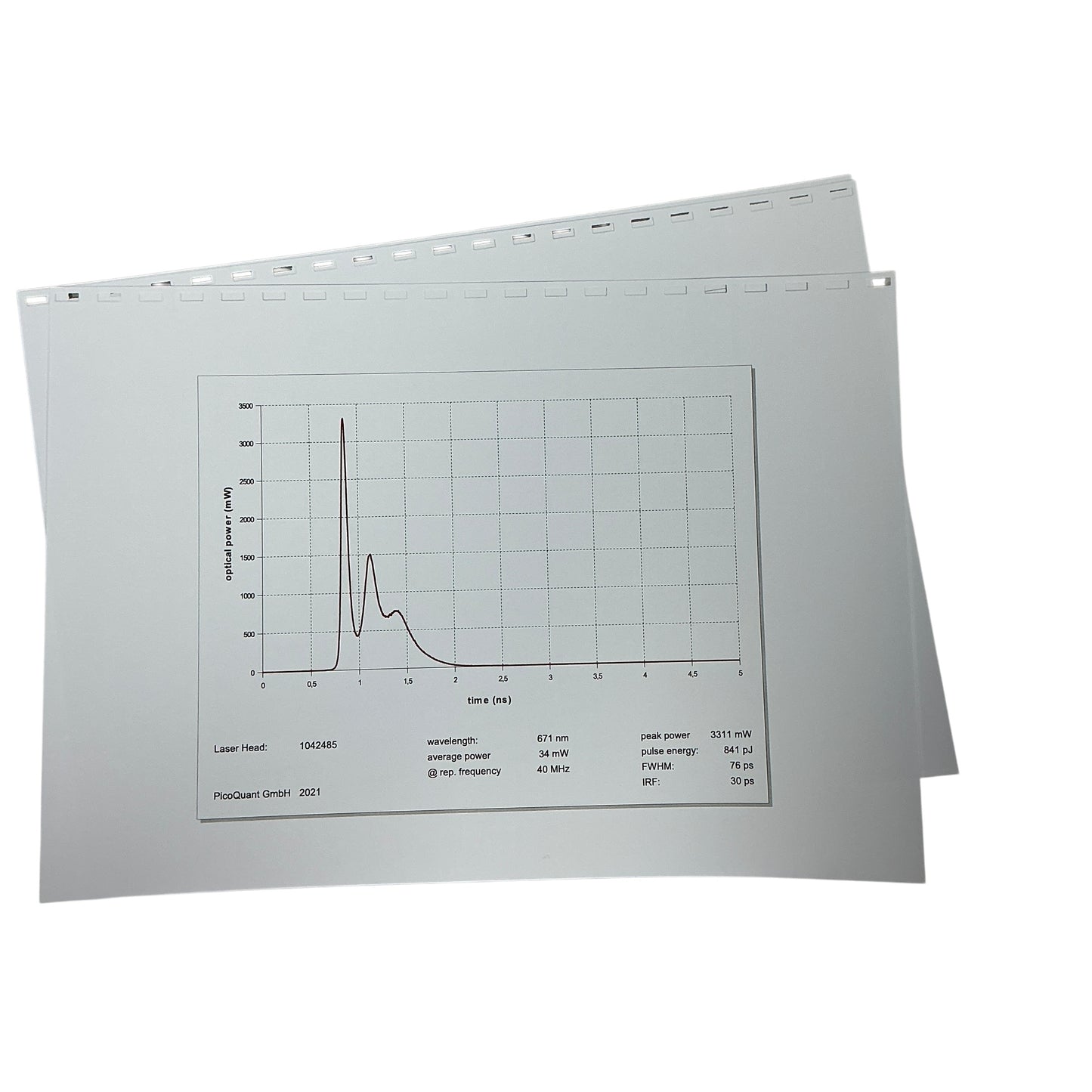 PicoQuant LDH-P-C-670M Laser Head Picosecond Pulses - New Open Box