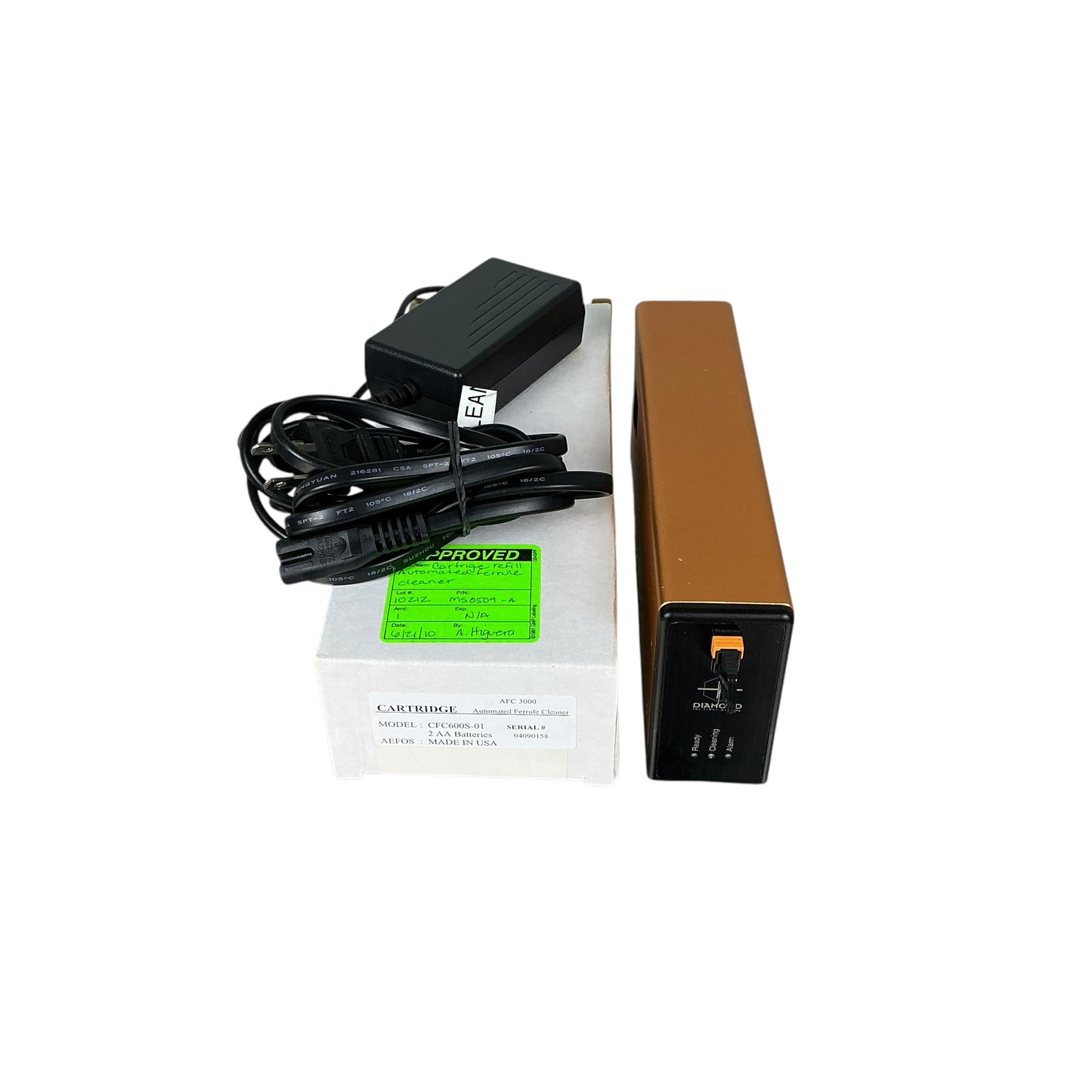 Diamond The Fiber Meeting Alpha Series Automated Ferrule Cleaner