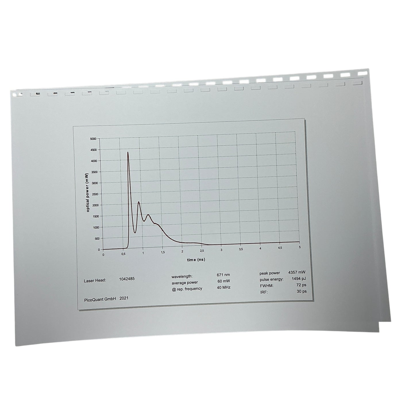 PicoQuant LDH-P-C-670M Laser Head Picosecond Pulses - New Open Box