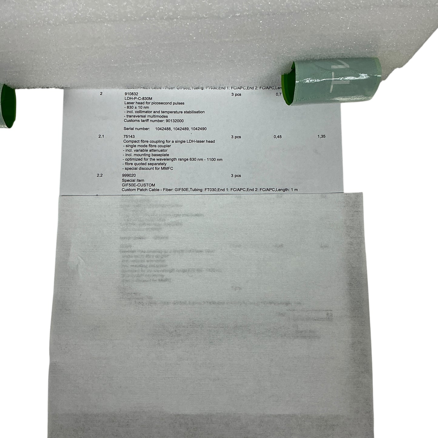 PicoQuant LDH-P-C-830M Picosecond Laser Diode Head - New Open Box