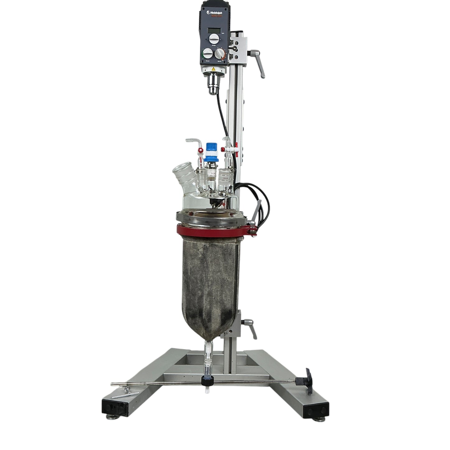 Ace Glass Instatherm Reaction Vessel with Stand & Heidolph RZR 2041