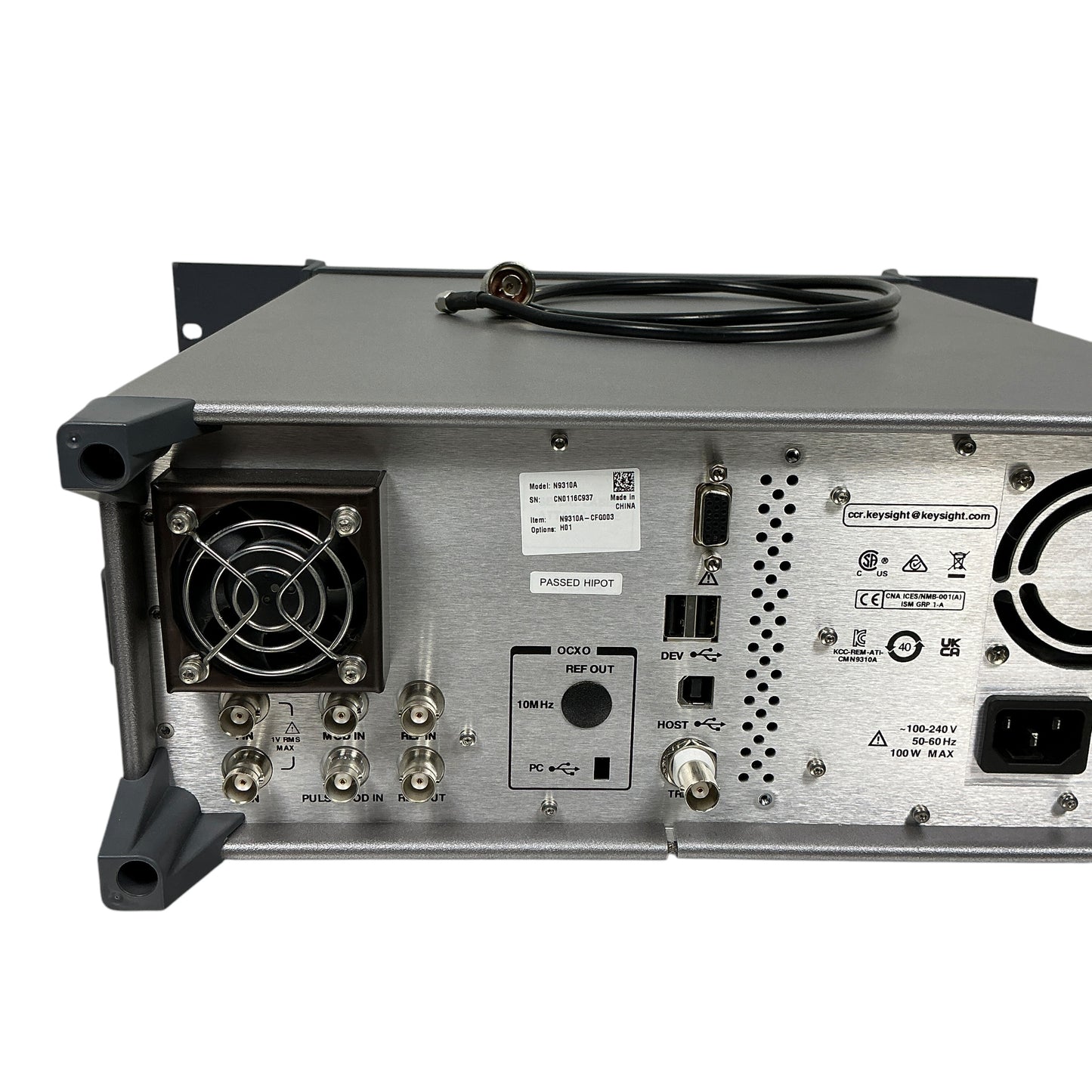 Keysight N9310A RF Signal Generator 9kHz - 3 Ghz H01