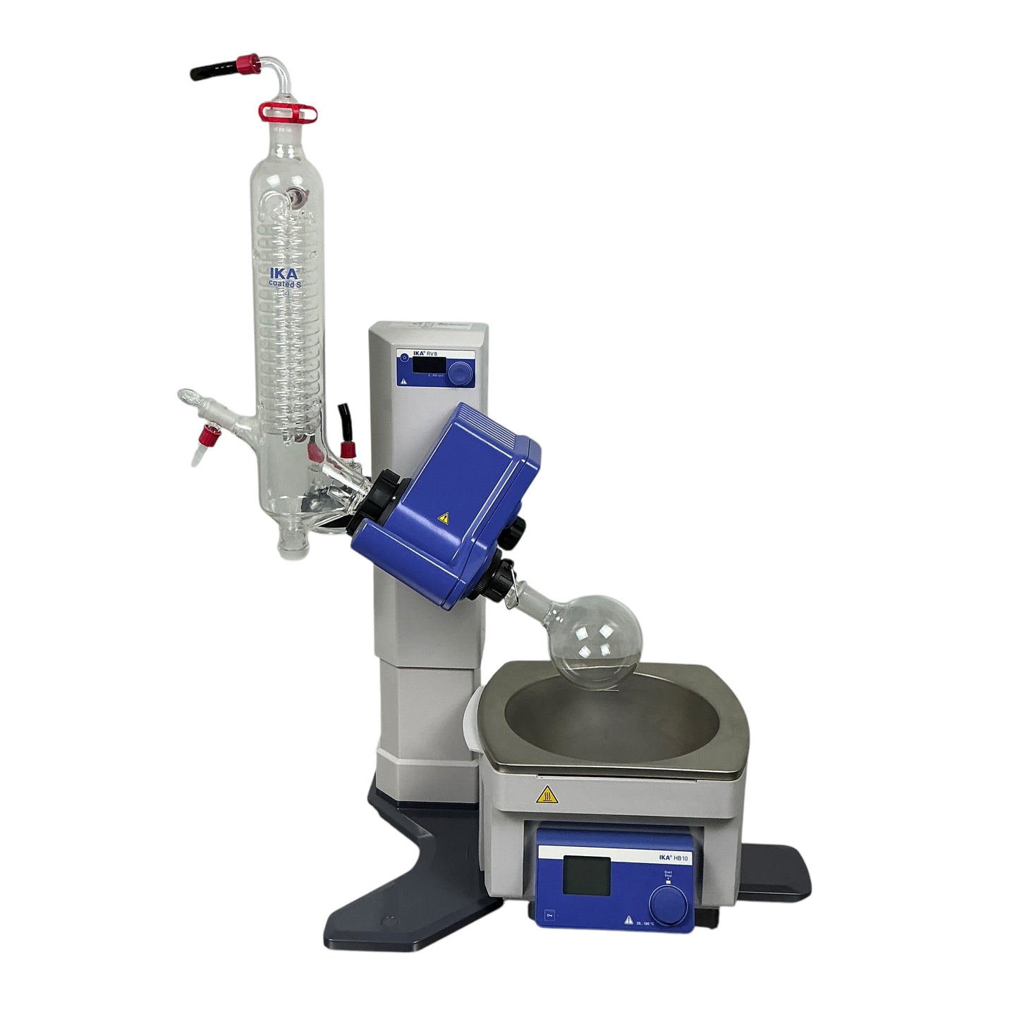 IKA RV8 Rotary Evaporator W/ Digital Bath HB 10 & L14 Condenser