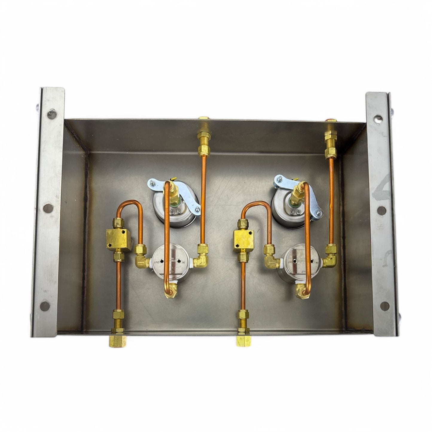 ProStar Platinum Gas Manifold PRS5MPB121C02 – Dual Regulator System by Praxair