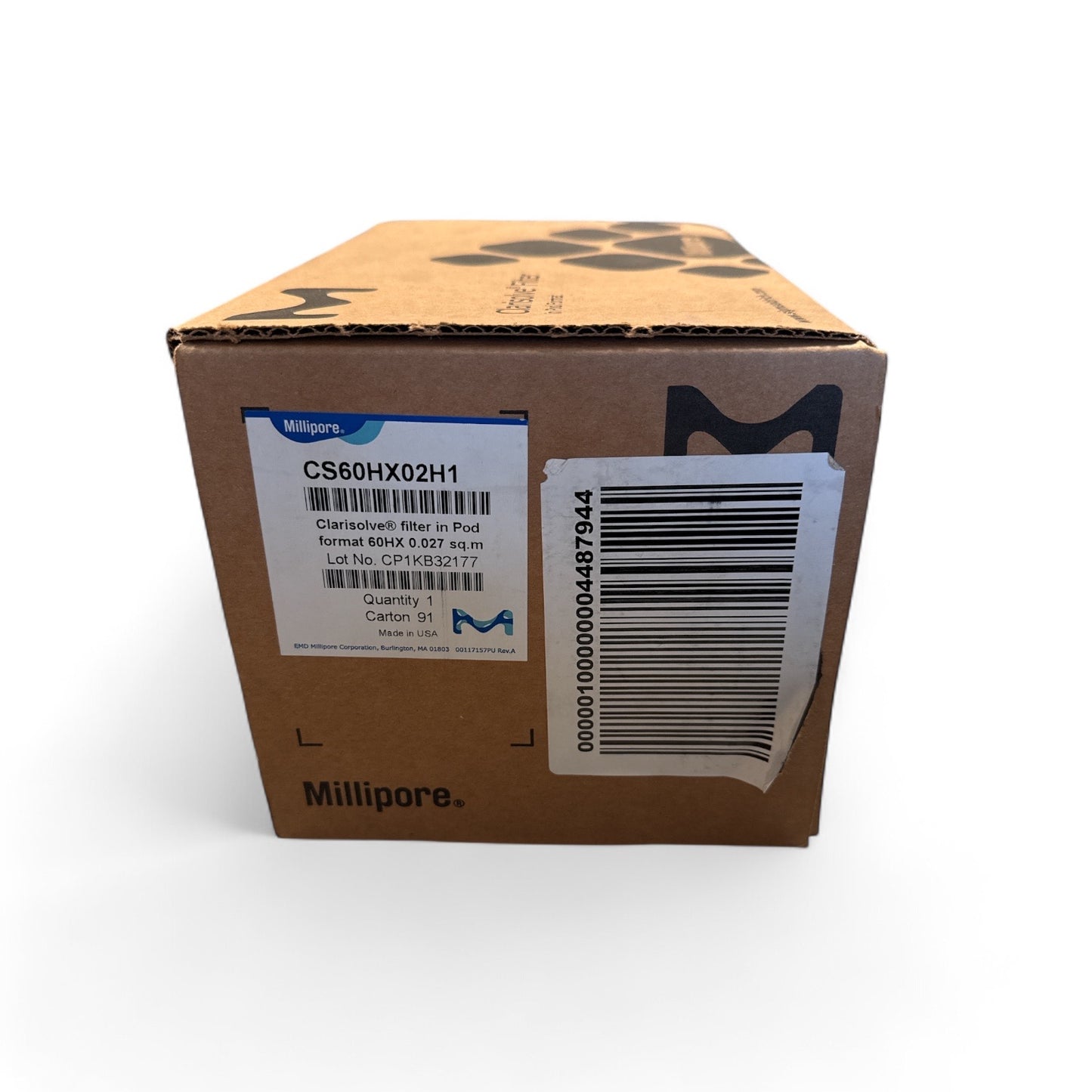 Millipore Clarisolve® Depth Pod Filter CS60HX02H1 – 0.027m²