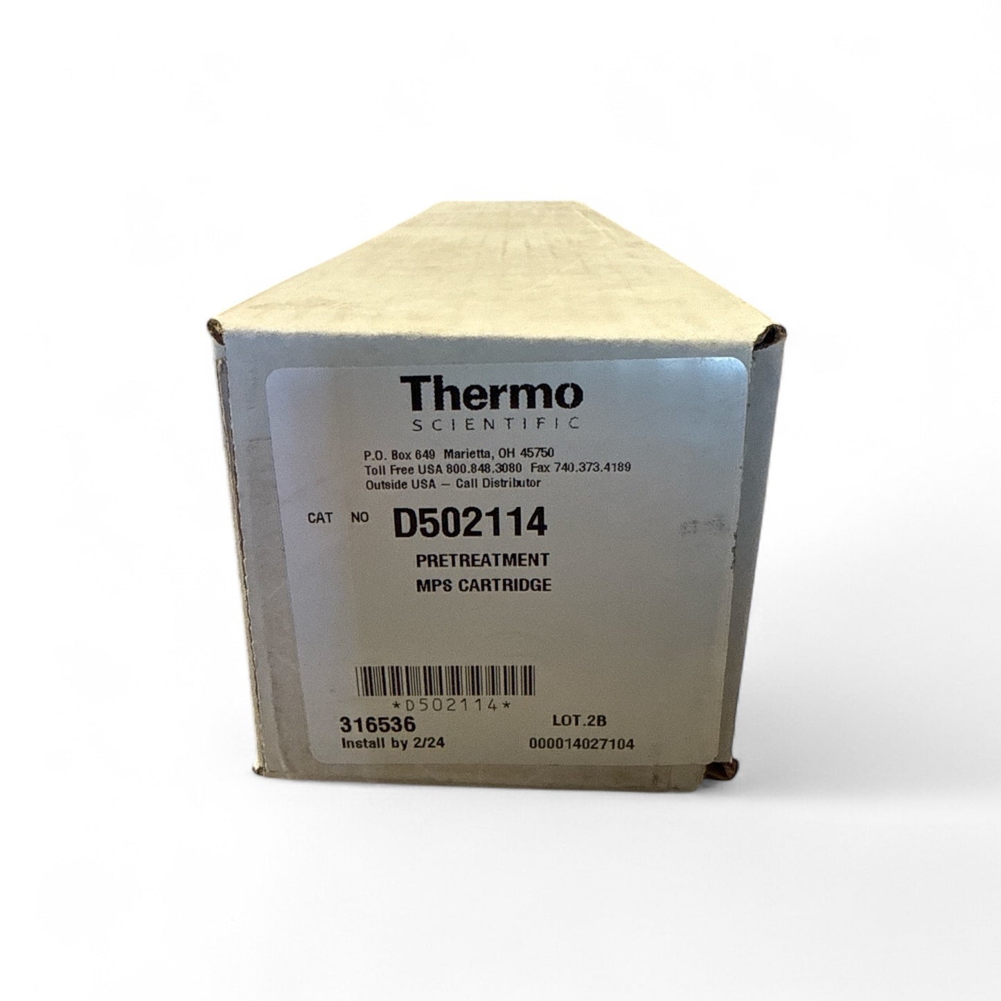 Thermo Scientific Pretreatment Cartridge D502114 – MPS Cartridge
