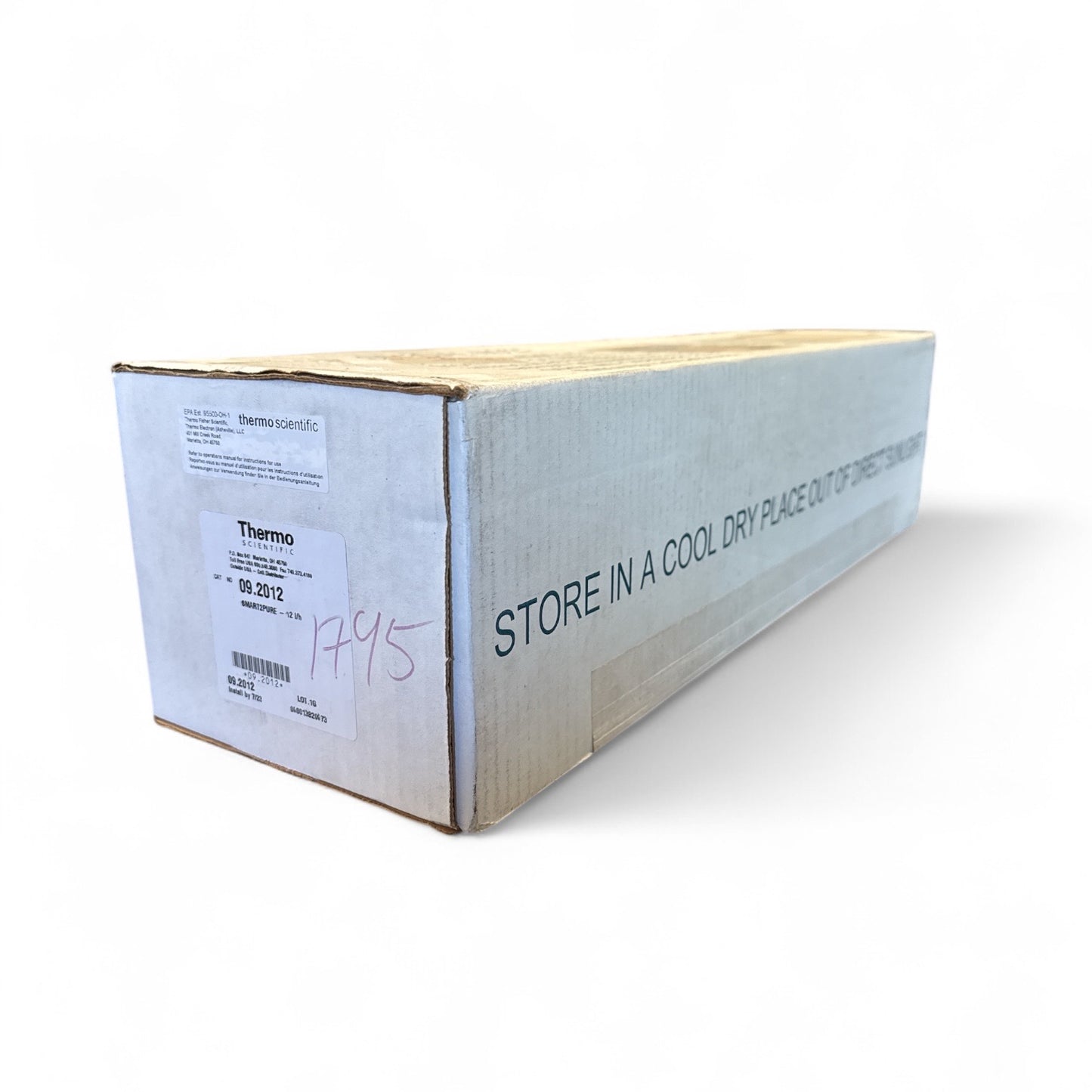 Thermo Scientific 09.2012 Barnstead SMARTPURE Reverse Osmosis Membrane – ~12 L/hr