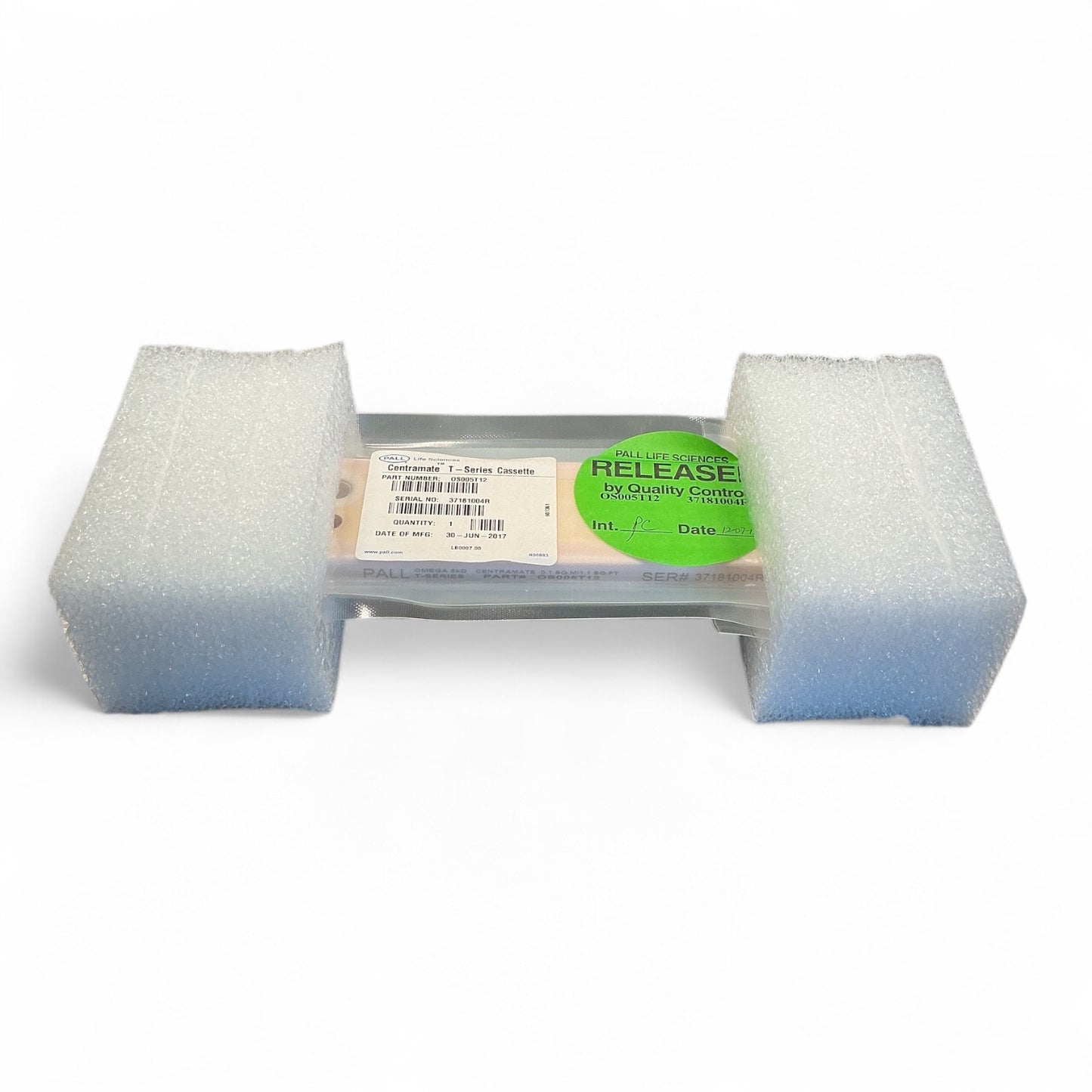 Pall Centramate T-Series Cassette 0.5 m² OS005T12 – New Sealed 2017 – PN: OS005T12