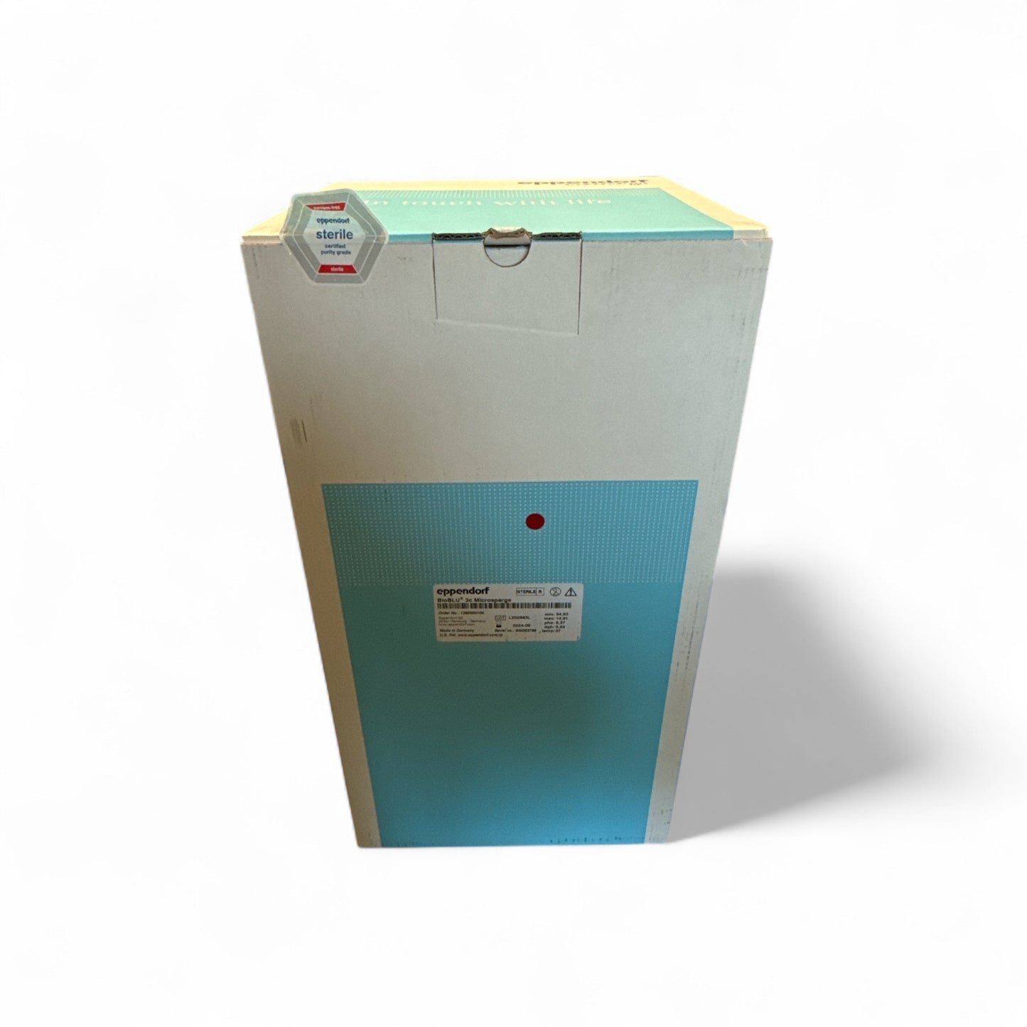 Eppendorf BioBLU 3c Macrosparge – Disposable Bioreactor Vessel, New Open Box