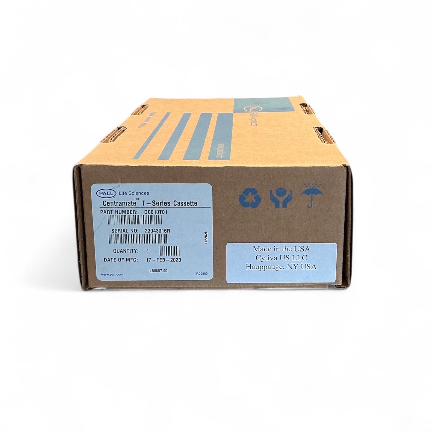 Pall Centramate T-Series Cassette 0.5 m² D0C010T01 – 2023 w/ Certificate & Gasket Kit – New Sealed