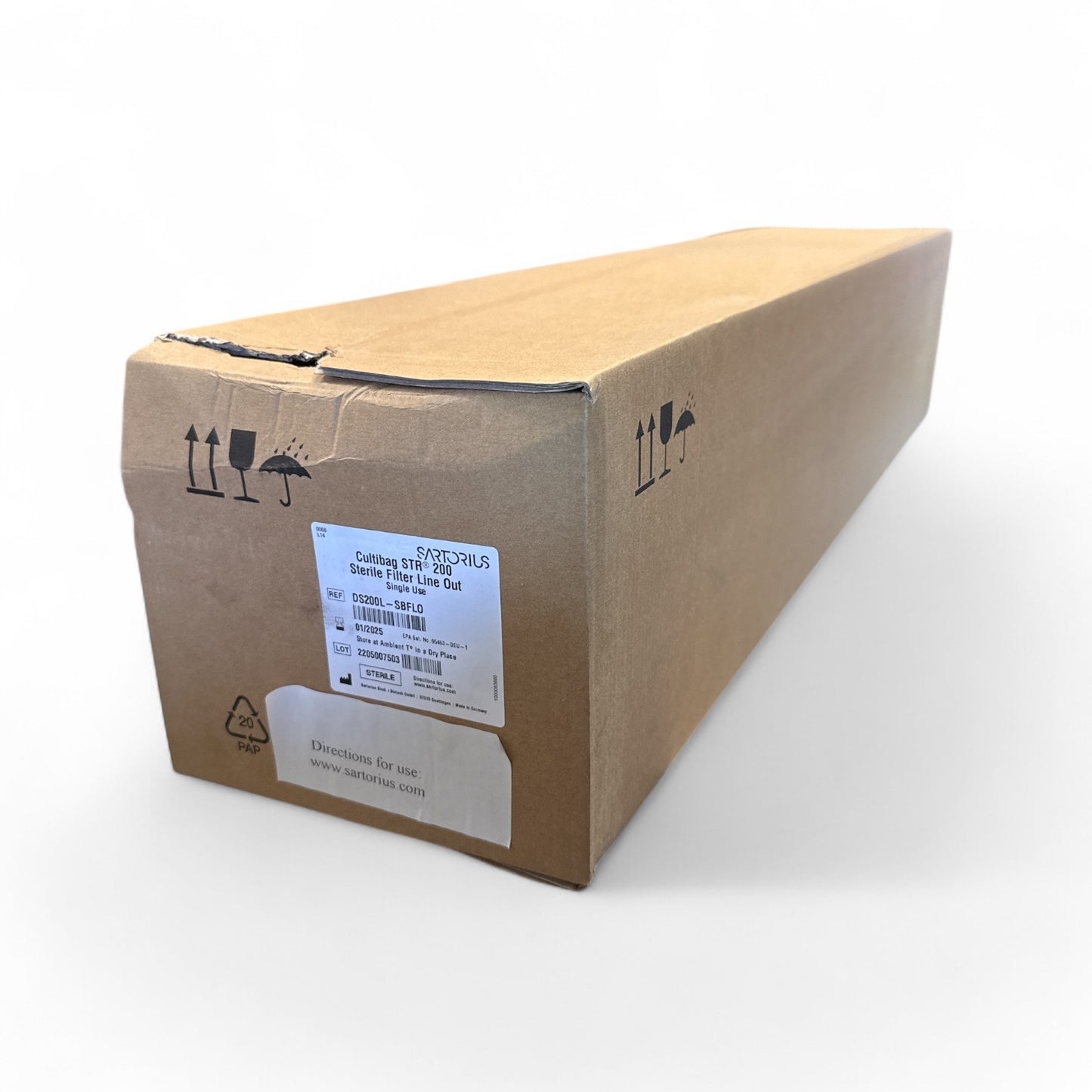 Sartorius Cultibag STR 200 Sterile Filler Line Out