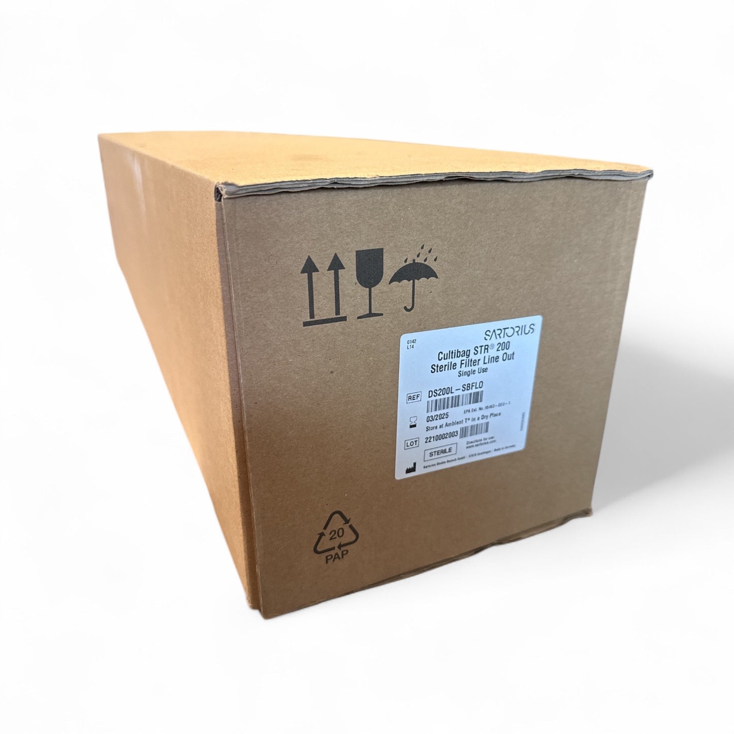 Sartorius Cultibag STR-200 Sterile Filler Line Out
