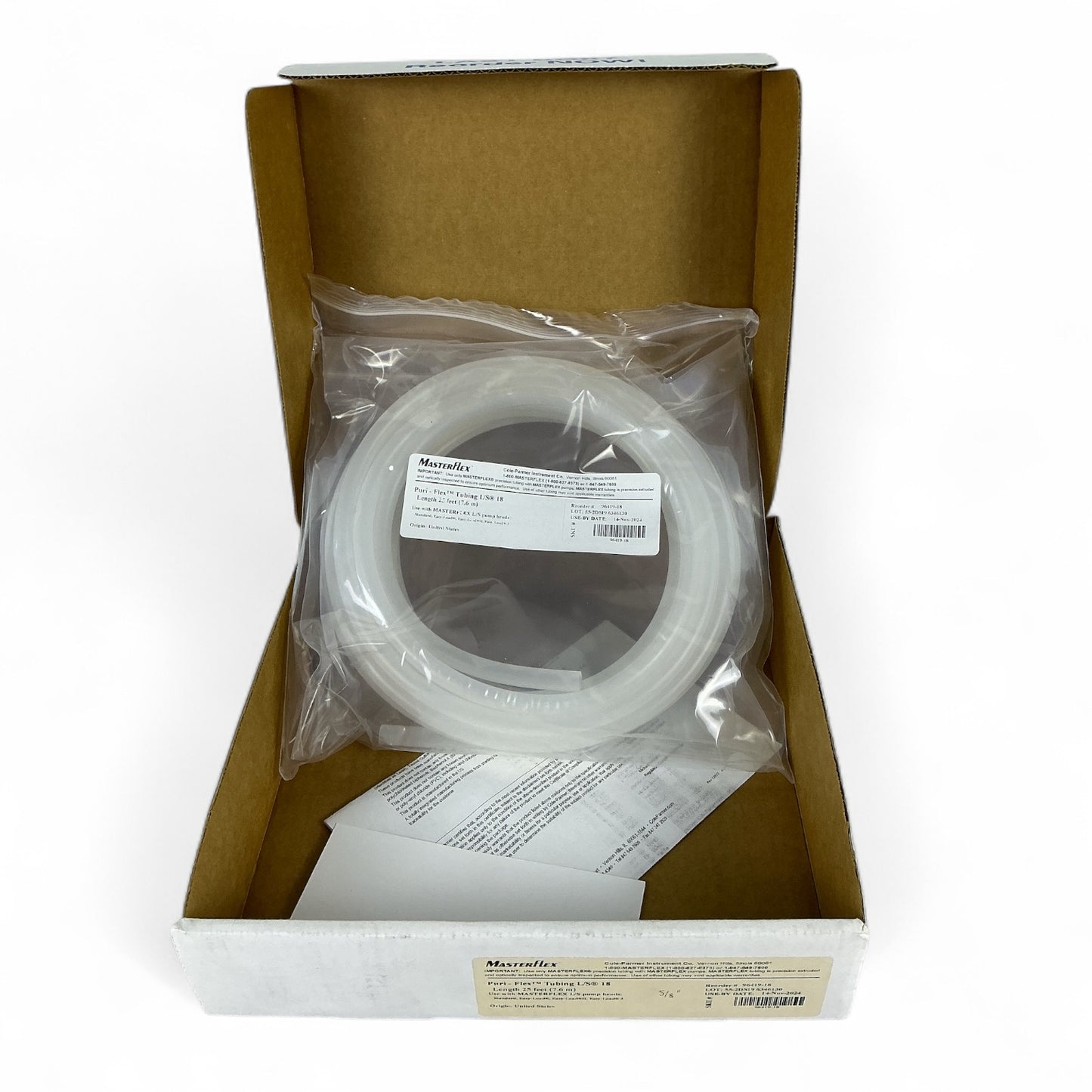 Cole-Parmer MasterFlex Puri-Flex L/S 18 25 Feet 96419-18