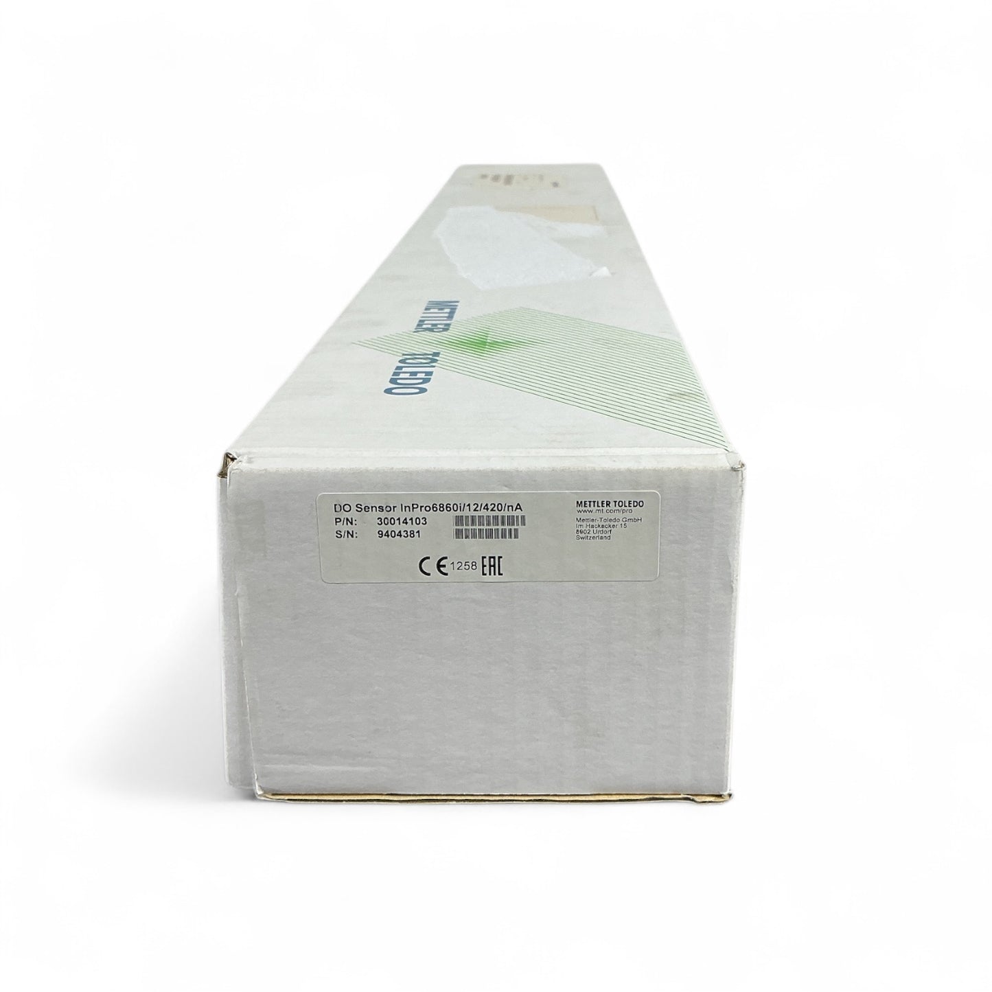Mettler Toledo DO Sensor InPro6860i/12/420 30014103 Dissolved Oxygen Sensor