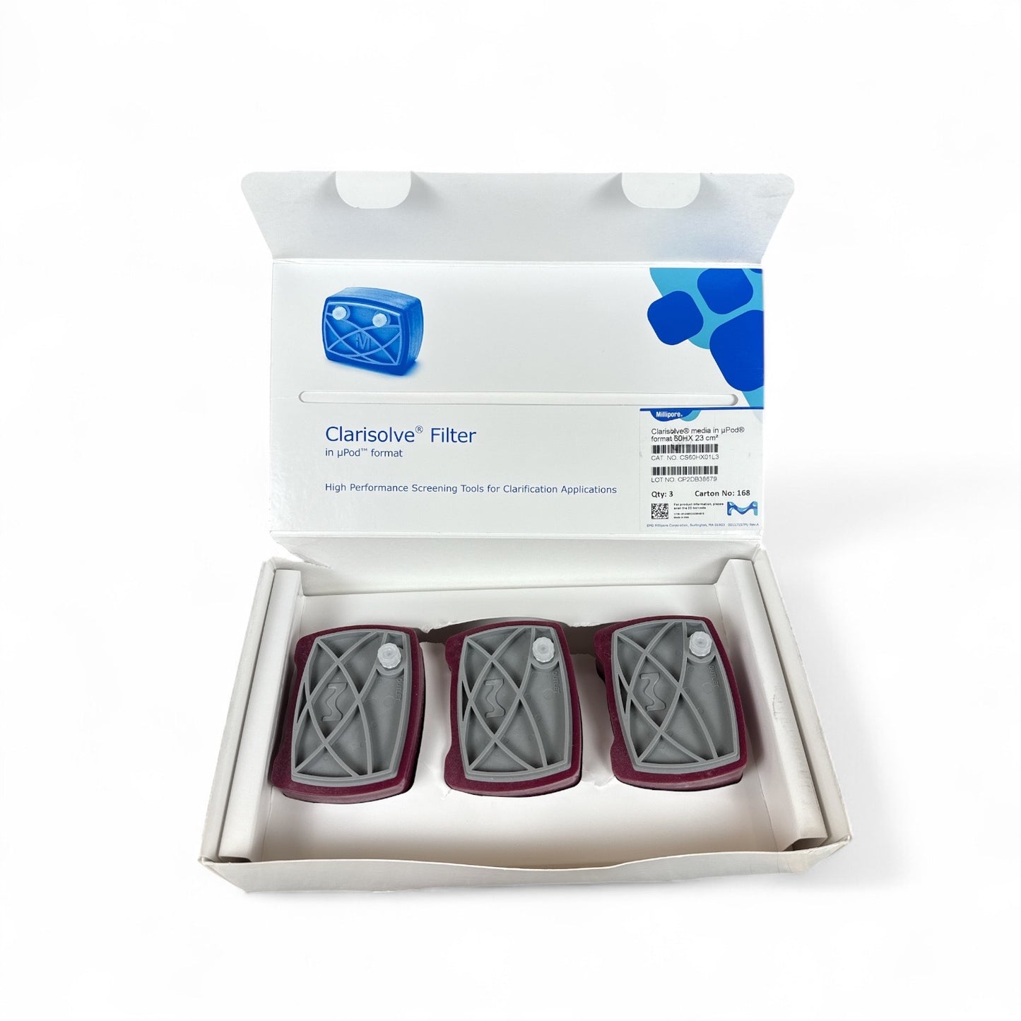 Millipore Clarisolve® Depth Filter CS60HX01L3 60HX in µPod® Format