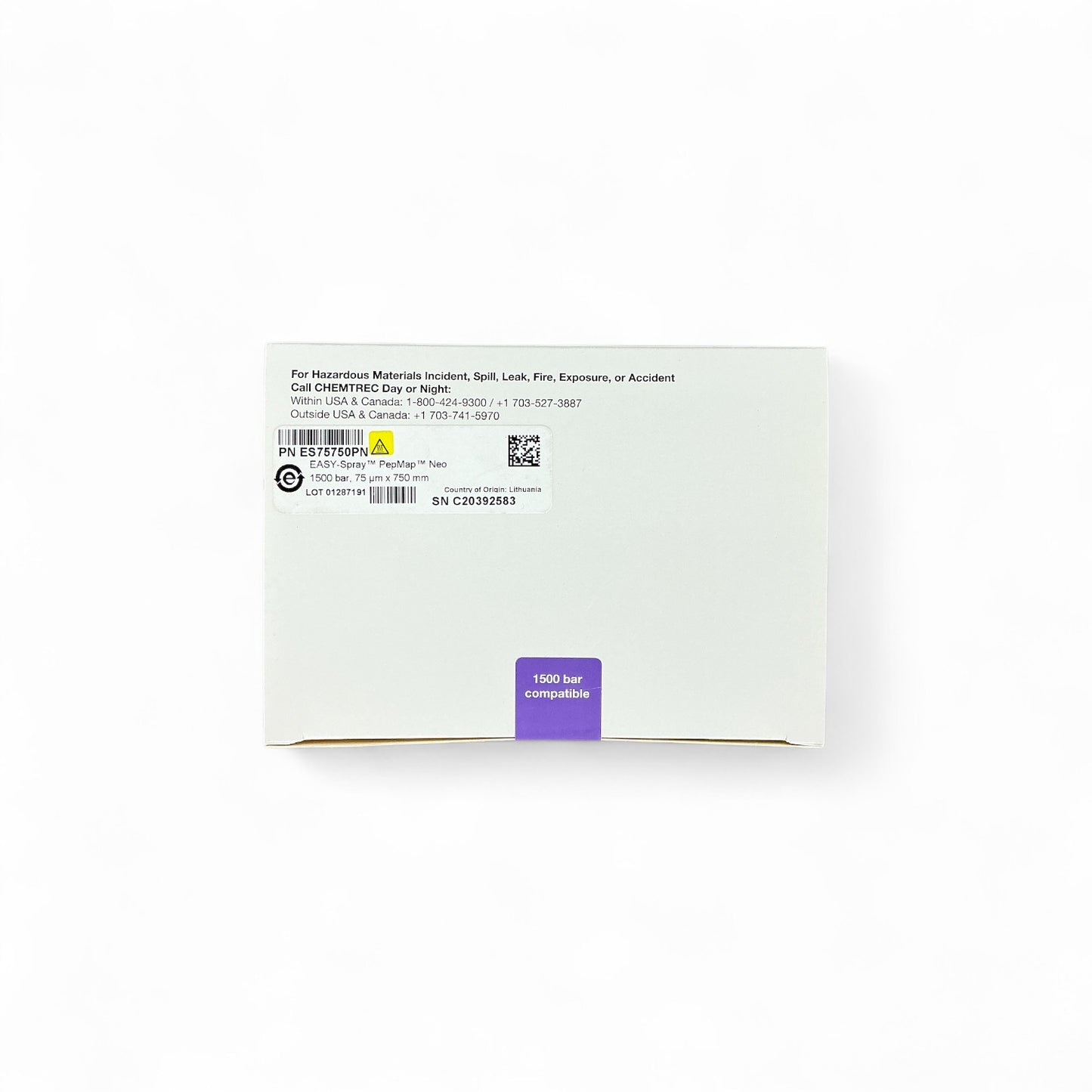 Thermo Scientific EASY-Spray PepMap Neo 1500 Bar, 75 μm × 750 mm - New