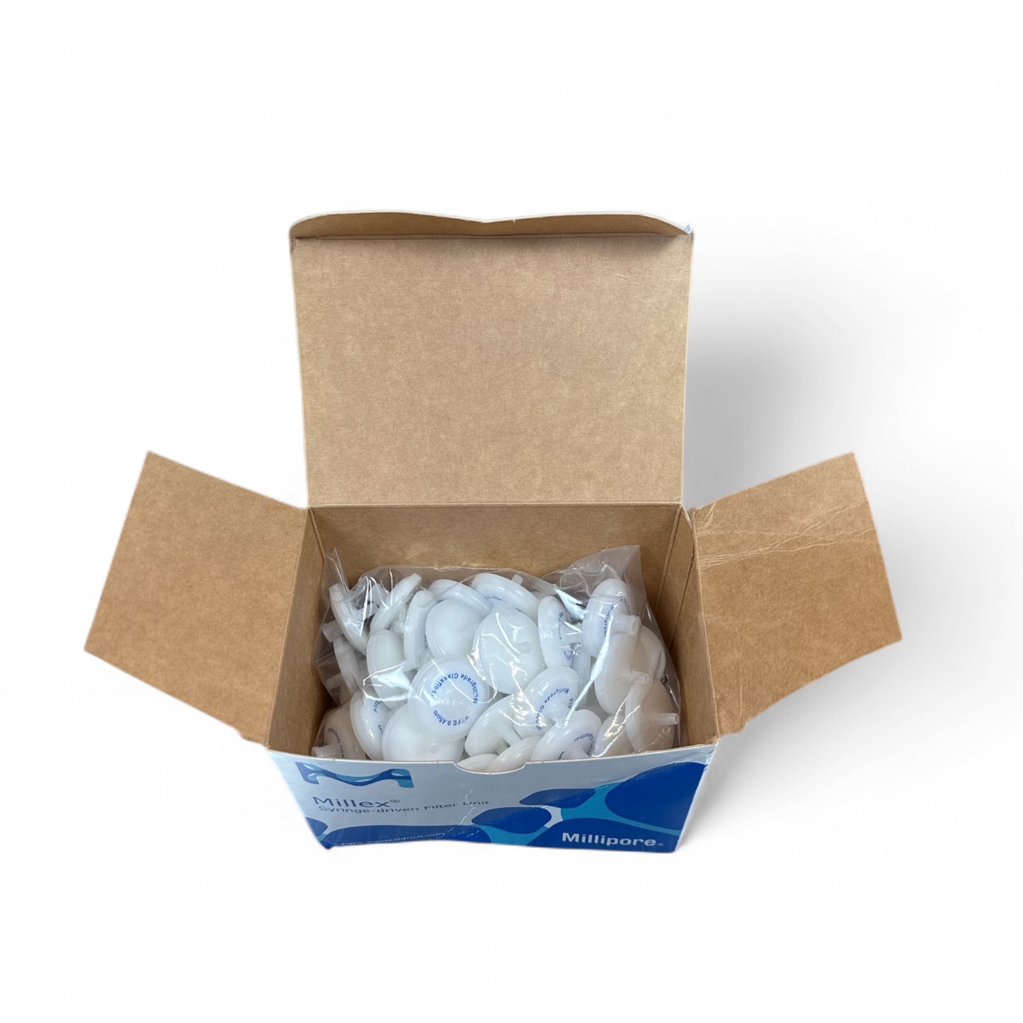 Millipore Millex HPF PTFE Syringe Filter Unit SLCRM25NS Pack of 50