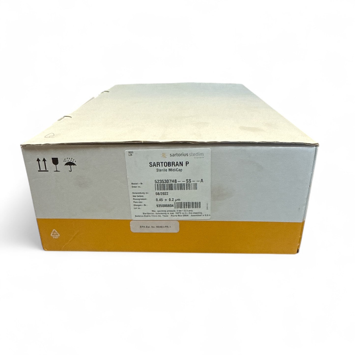 Sartorius Sartobran P Sterile MidiCap 5255307H8 - 4 Pack