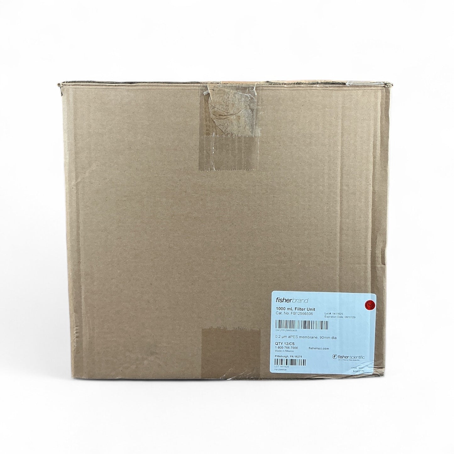 Fisherbrand FB12566506 1000 mL Filter Unit, PES Membrane, 0.2µm, 90mm Diameter, 12/CS(Best Offer!)