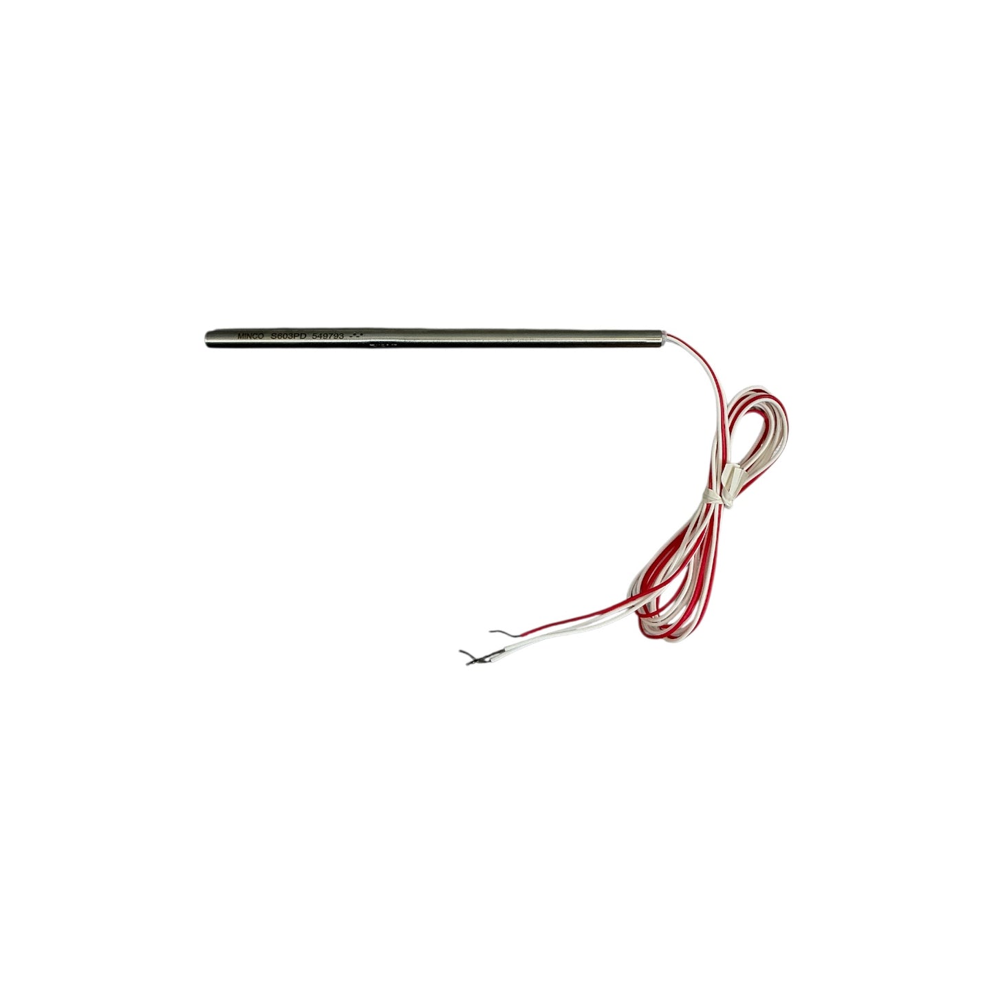 Minco RTD Sensor S603PD120Z36T 100Ω 3-Wire 36in Lead Stainless Probe