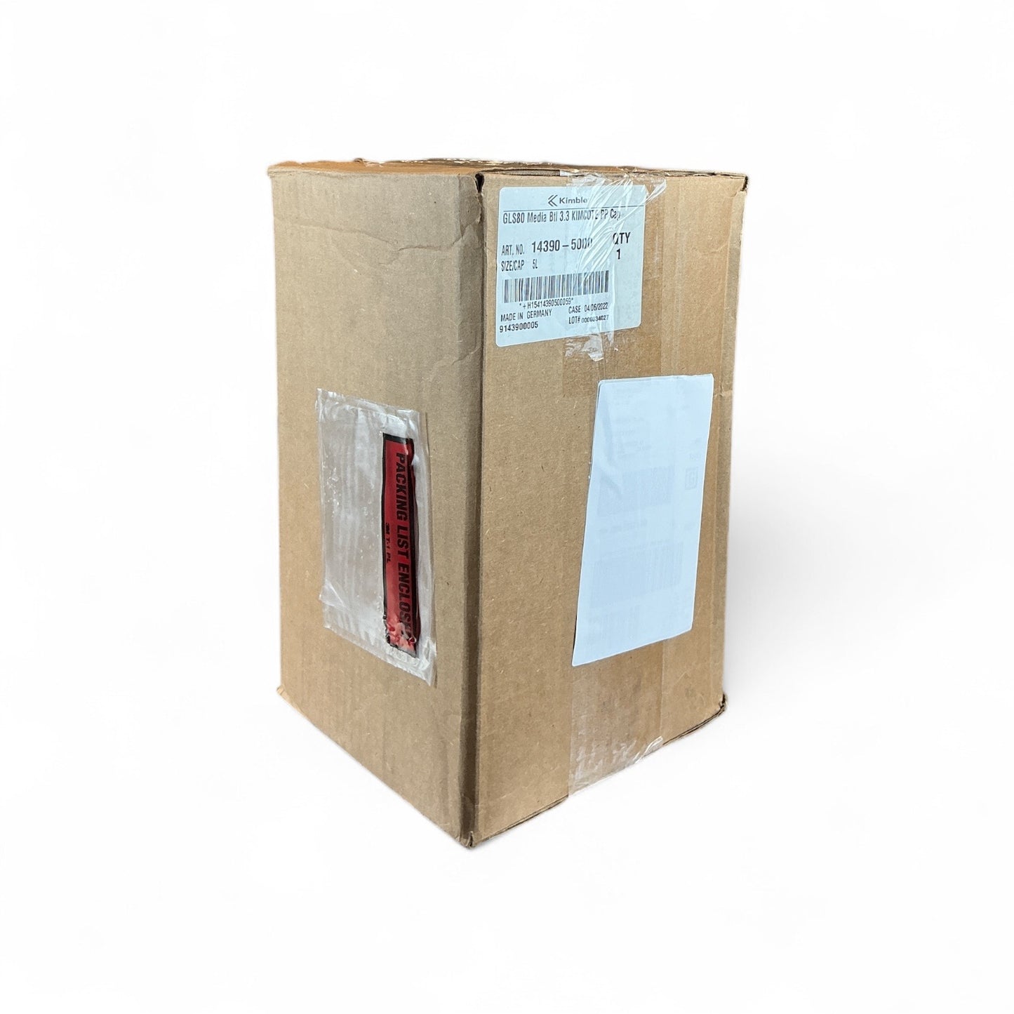 Kimble KimCote GLS80 Media Bottle 5L 14390-5000 (Best Offer!)