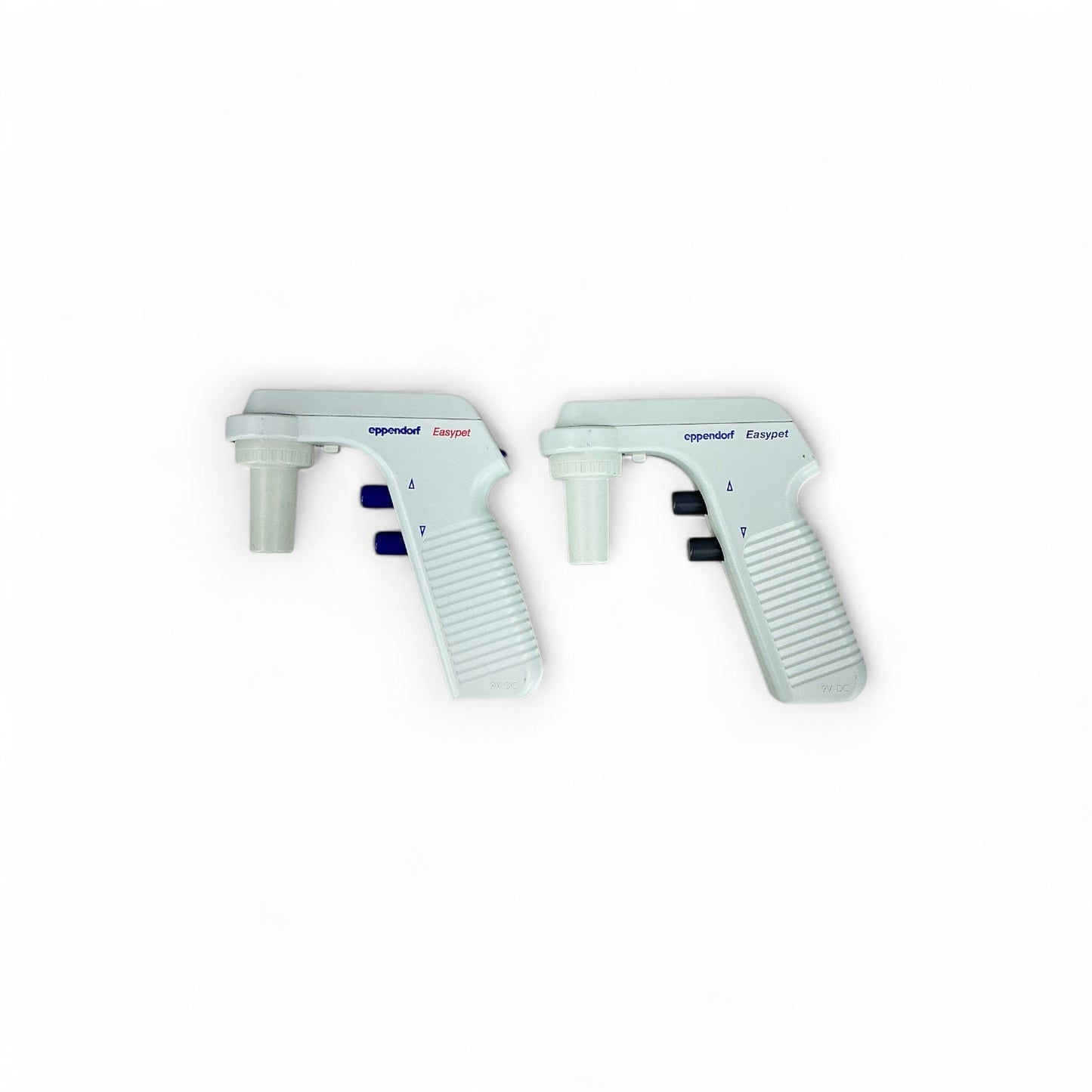 Lot of 2 Eppendorf Easypet Pipette Controllers – Untested No Batteries/Chargers