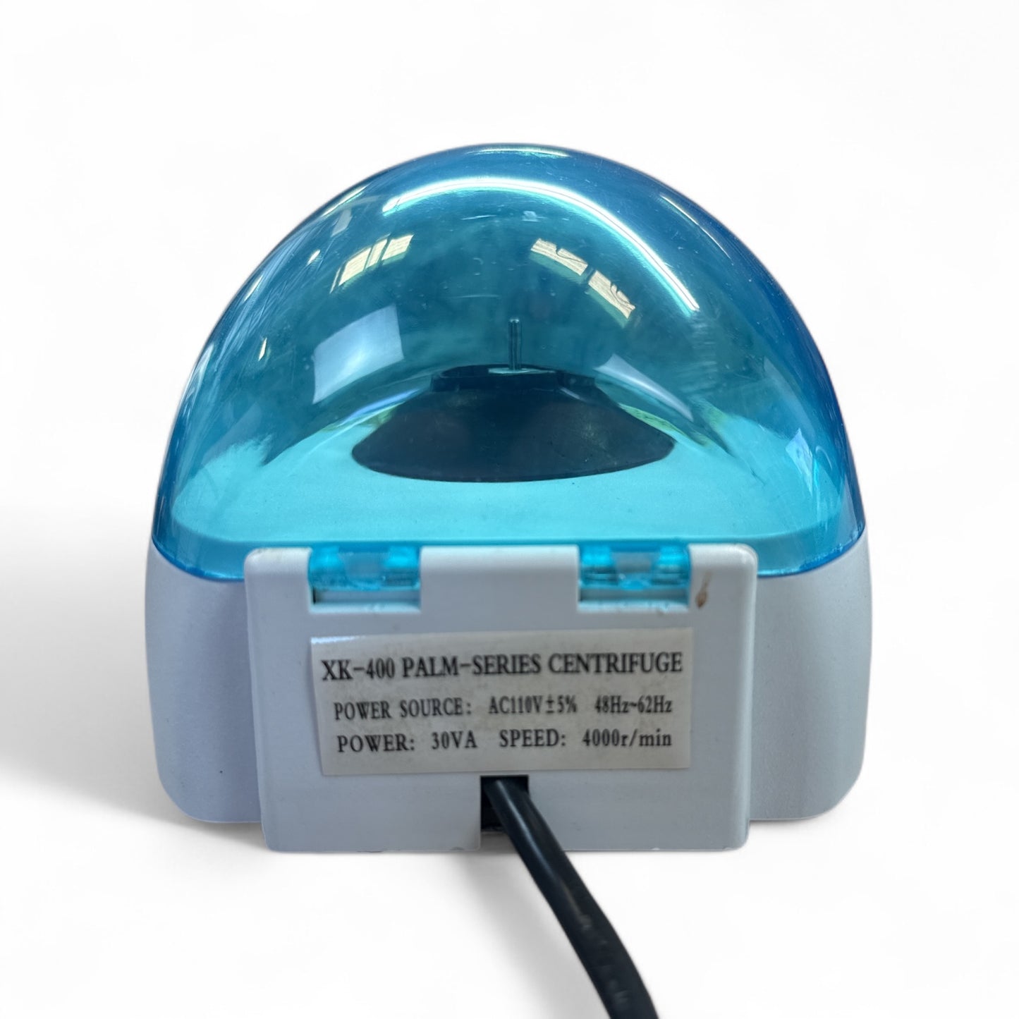 XK-400 Palm-Series Micro Centrifuges (Lot of 2) – 4000 RPM, (See Description)