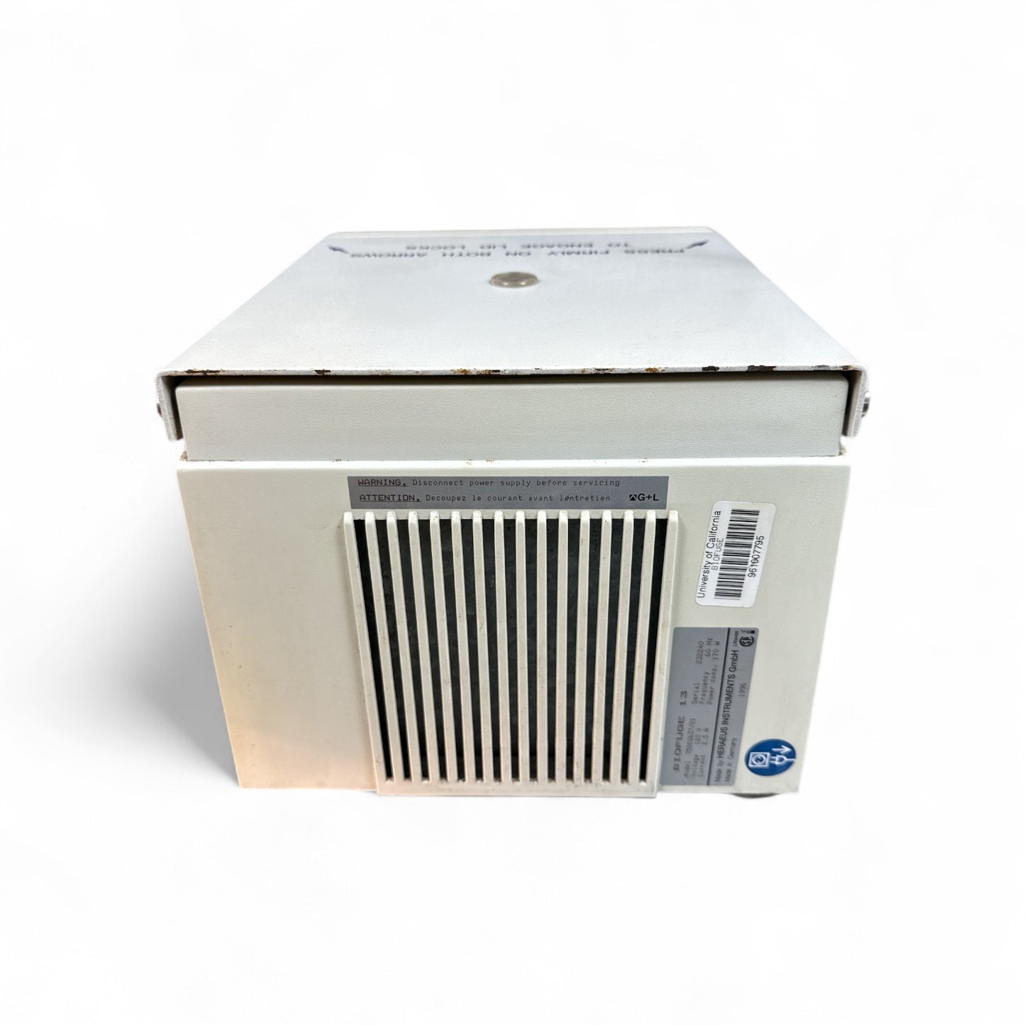 Baxter Heraeus Biofuge 13 Benchtop Centrifuge w/ Rotor (Best Offer!)