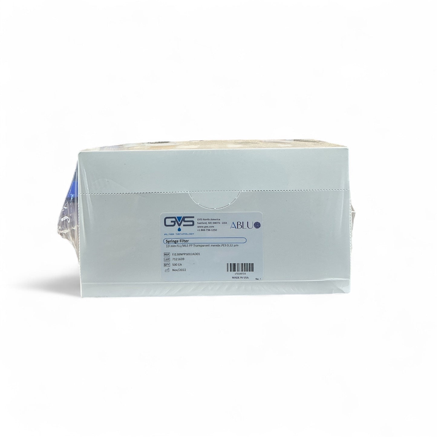 GVS ABLUO Syringe Filter 13mm PES 0.22µm FJ13BNPPS002AD01 Qty 500 (Best Offer!)
