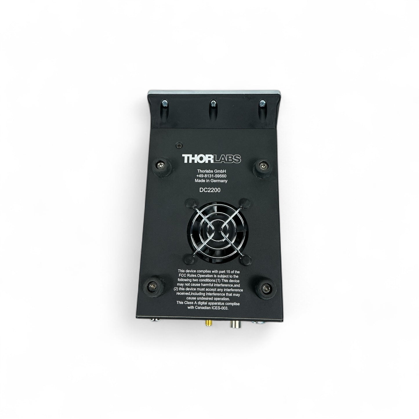 Thorlabs DC2200 High-Power LED Driver 1-Channel 50V 10A w/ PSU Tested