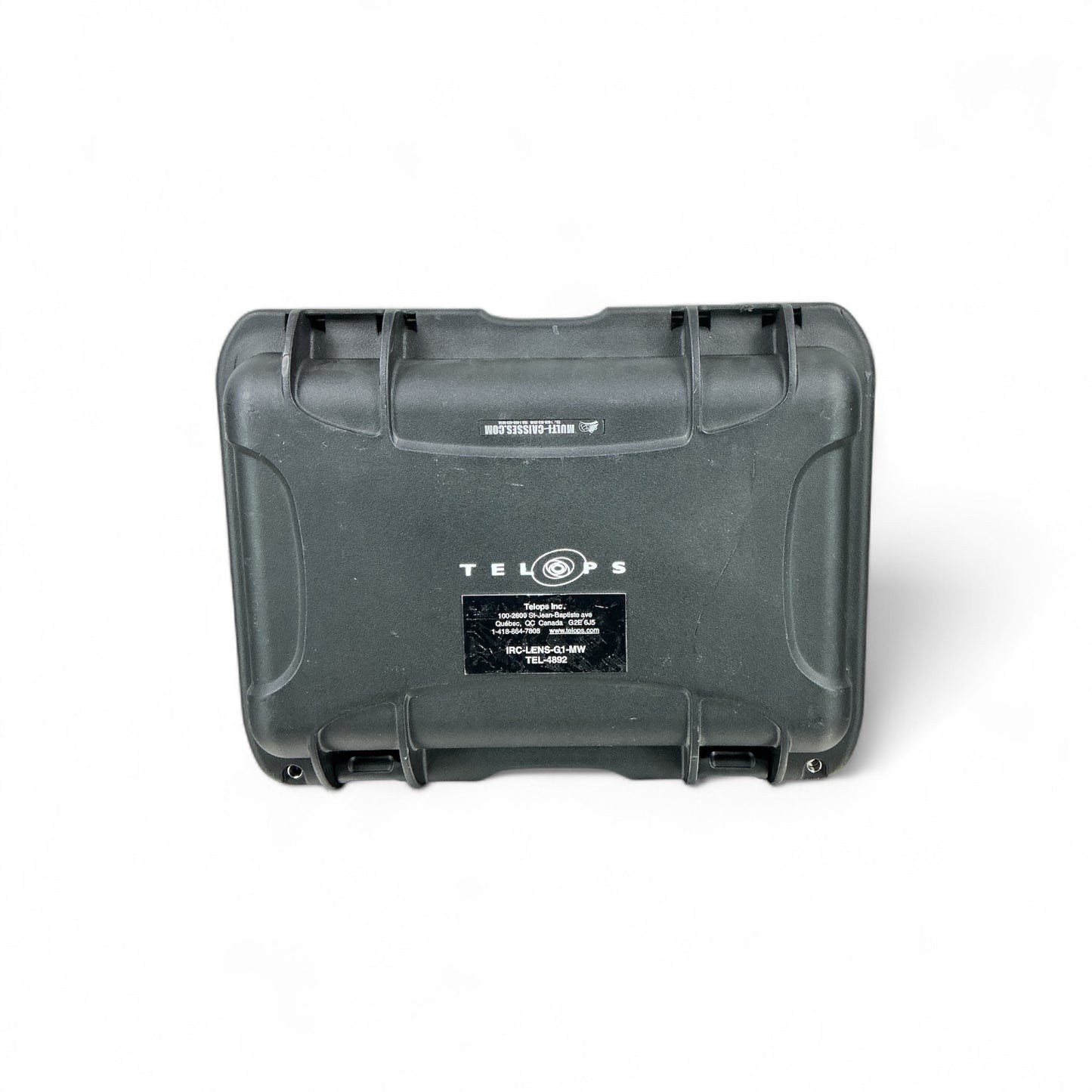 Telops IRC‑LENS‑G1‑MW 1× Microscope Objective Lens – Midwave IR – w/ Case