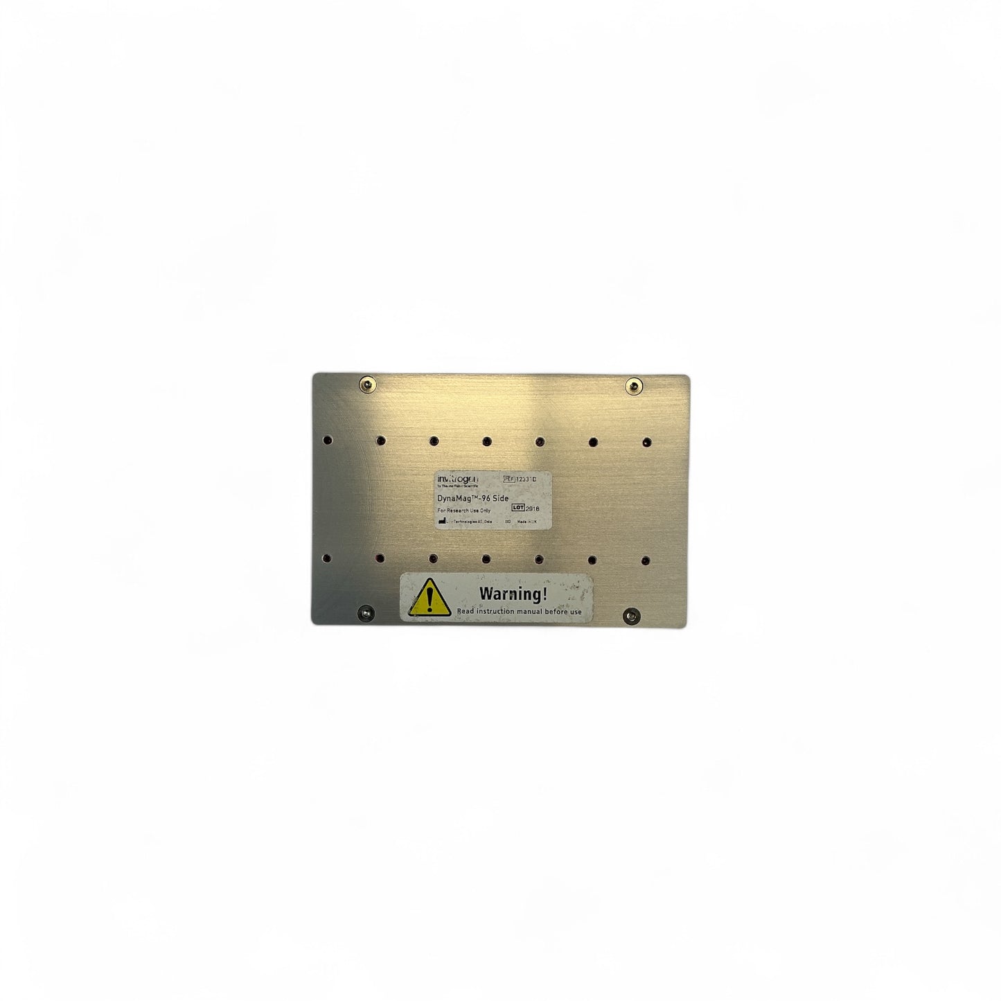 Invitrogen DynaMag 96 Side Magnet Cat 12331D Magnetic Bead Separator