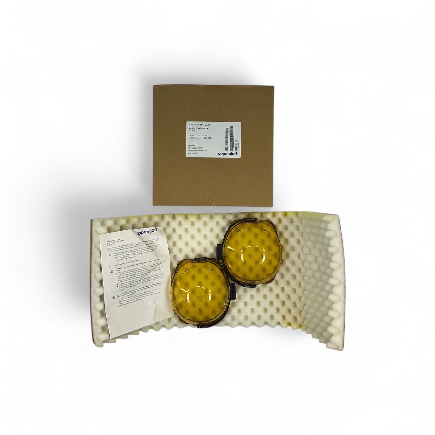Eppendorf Aerosol-Tight Caps for Rotor S-4xUniversal Set of 2
