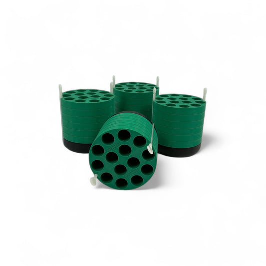 Beckman Coulter Tube Bucket Inserts 349950 Green Set of 4 (Best Offer!)