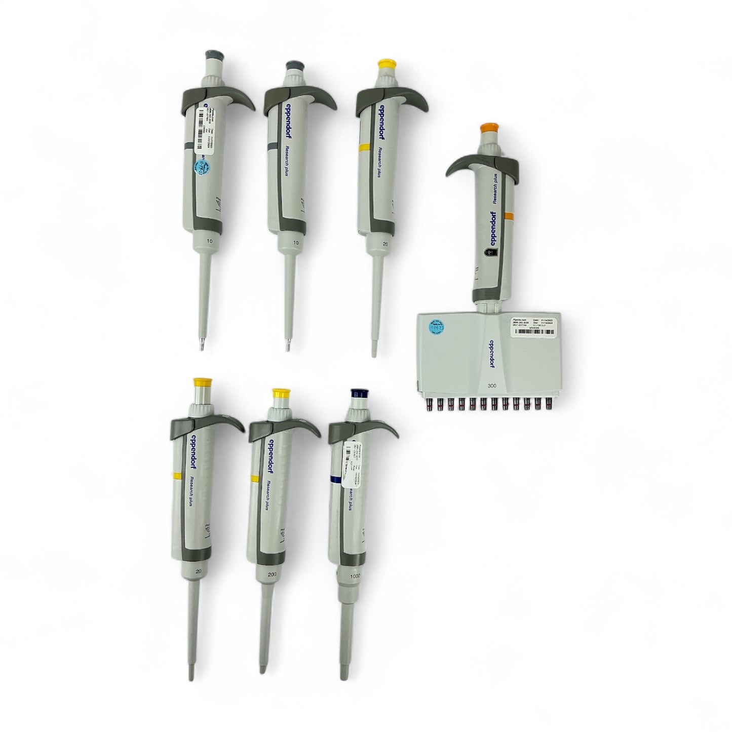 Eppendorf Research Plus Pipette Set with 12-Channel 300 µL & Carousel Stand