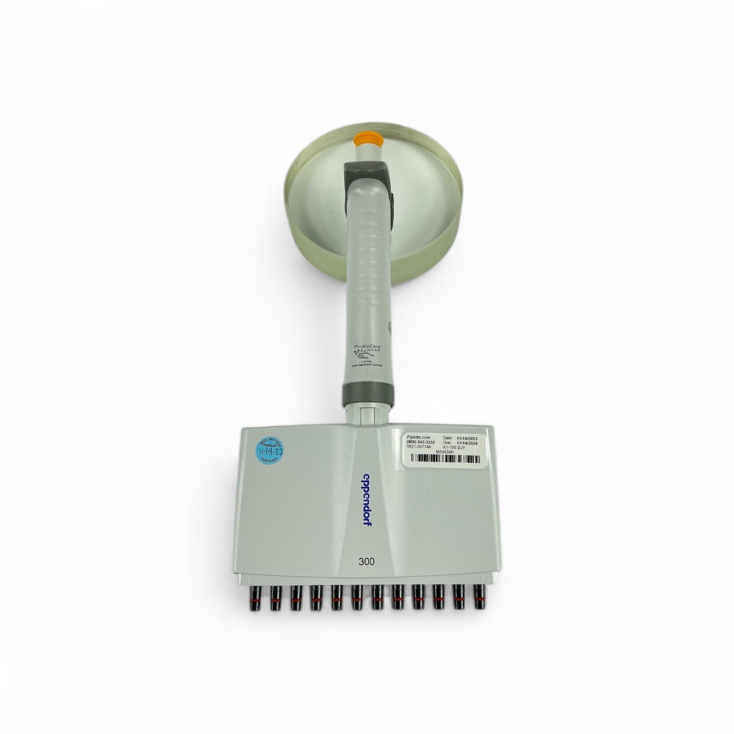 Eppendorf Research Plus Pipette Set with 12-Channel 300 µL & Carousel Stand