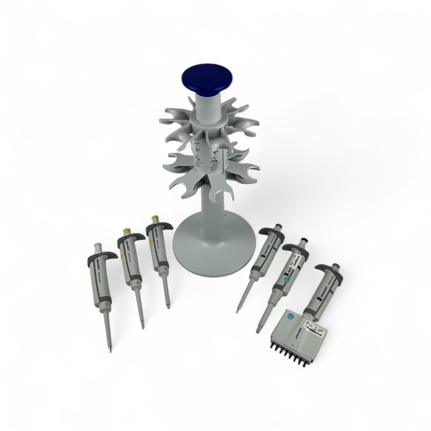 Eppendorf Research Plus Pipette Set with Carousel Stand – 6 Piece