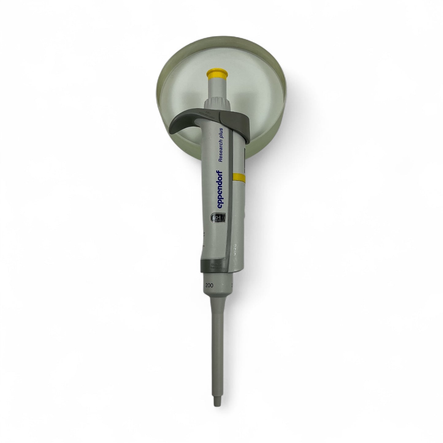 Eppendorf Research Plus Pipette 20–200 µL Single Channel Adjustable Volume