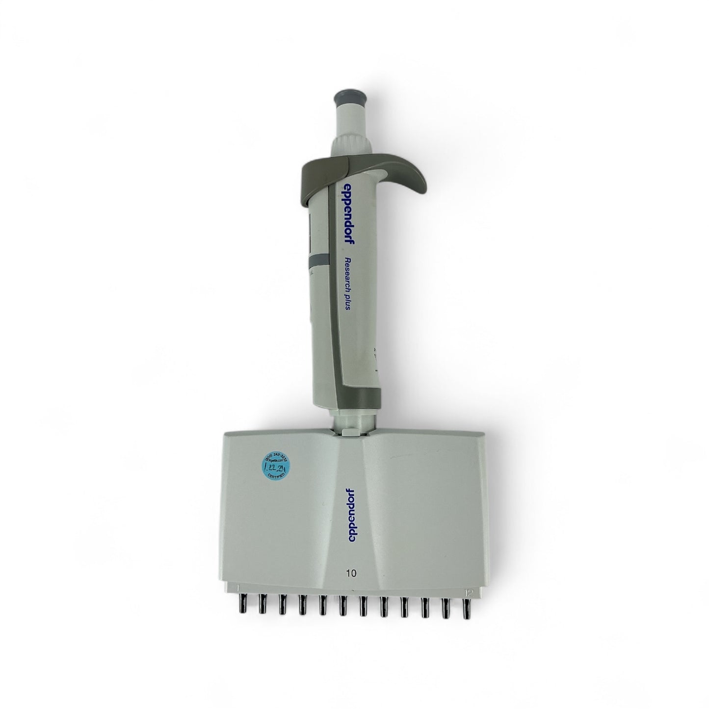 Eppendorf Research Plus 12-Channel Pipette 0.5–10 µL Manual Adjustable Volume