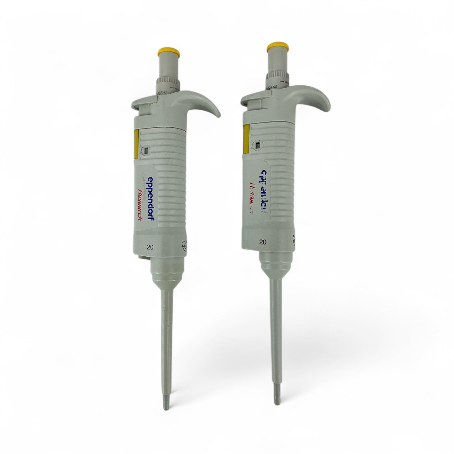 Eppendorf Research Pipette Lot – 6pcs Manual Single Channel