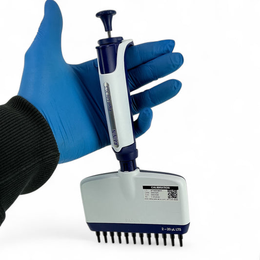Rainin Pipet-Lite XLS 12-Channel Pipette 2–20 µL LTS – Tested – Cal 3/2026