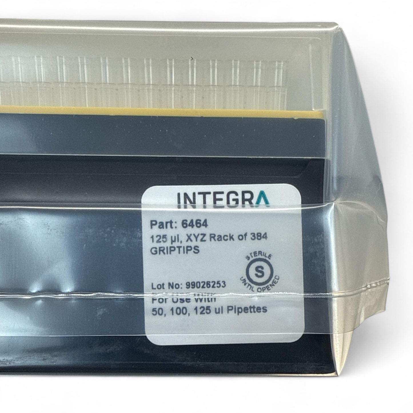 Integra 6464 125µL XYZ GripTips – Sterile Racks of 384 Tips (Best Offer!)