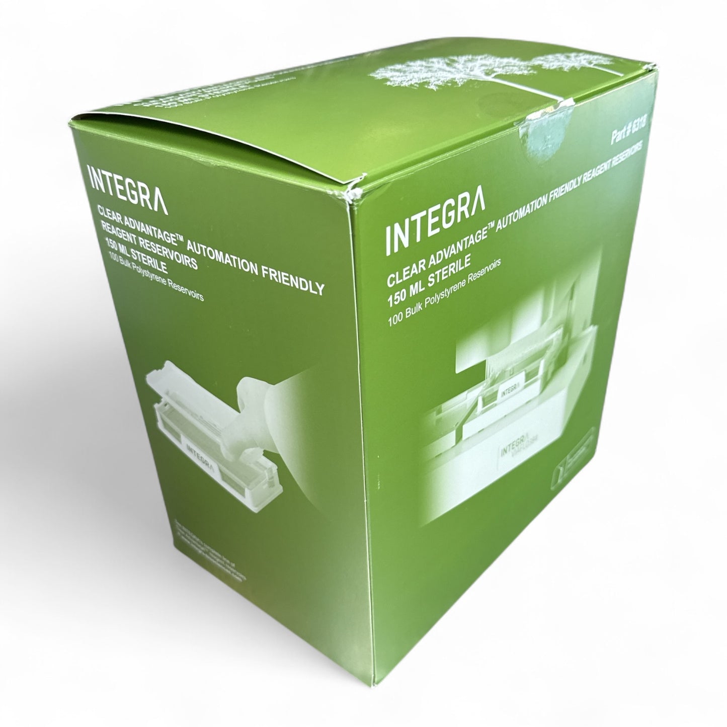 Integra 6318 150ml Clear Advantage Reagent Reservoirs