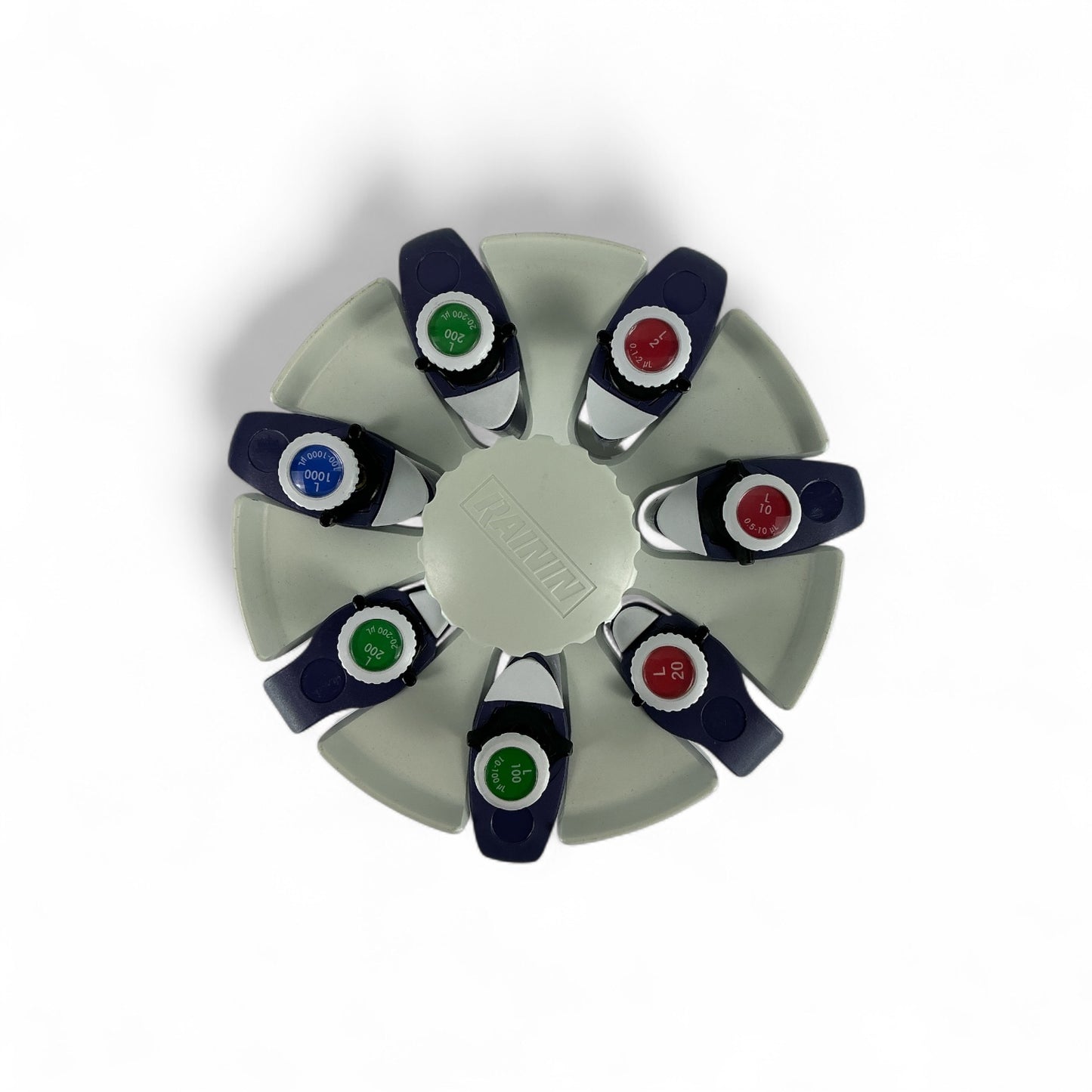 Rainin LTS Pipette Set w/ Carousel – L2 to L1000 + 12-Ch L200 – Tested